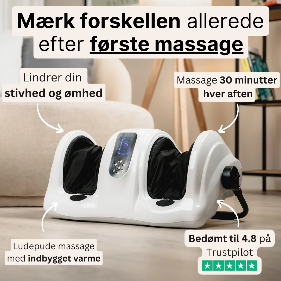 2x Fod- og lægmassageapparat Pakketilbud - Image 3
