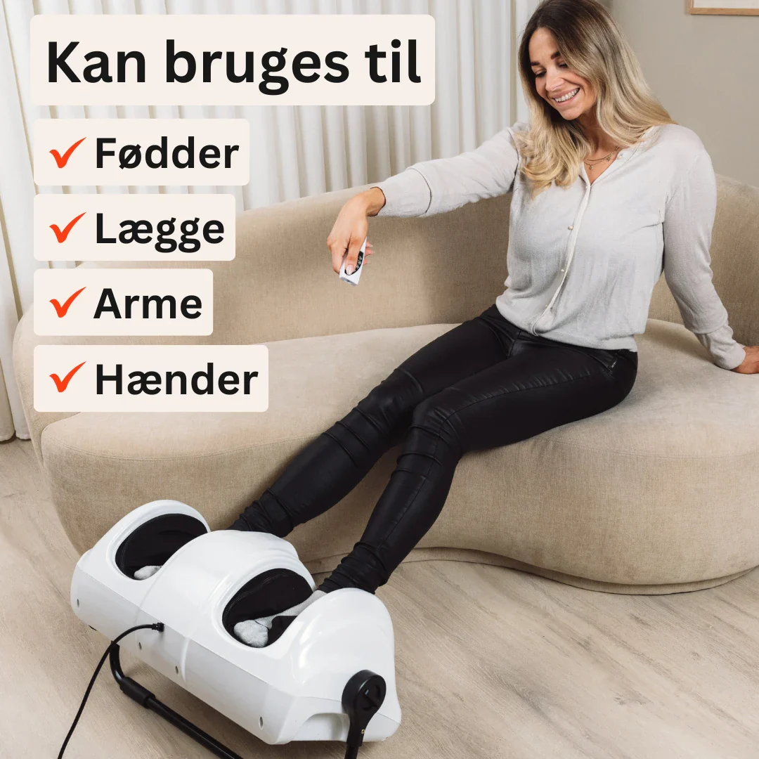 2x Fod- og lægmassageapparat Pakketilbud - Image 4