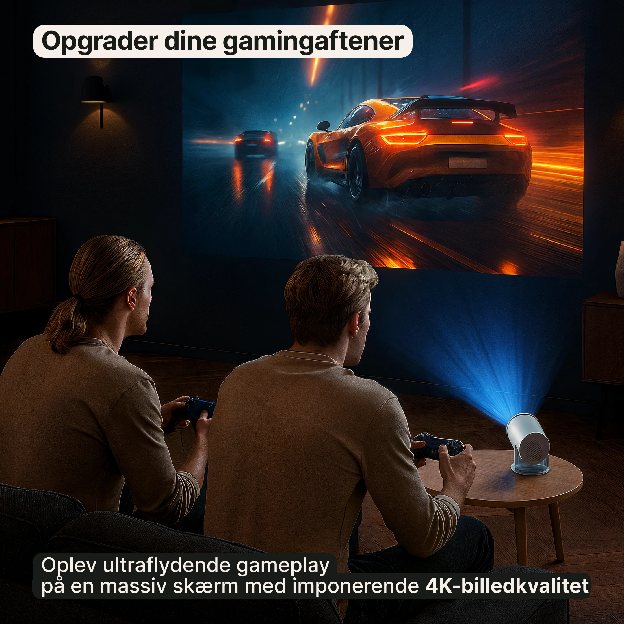 SmartProjektor – Bærbar projektor med 4K - Image 5