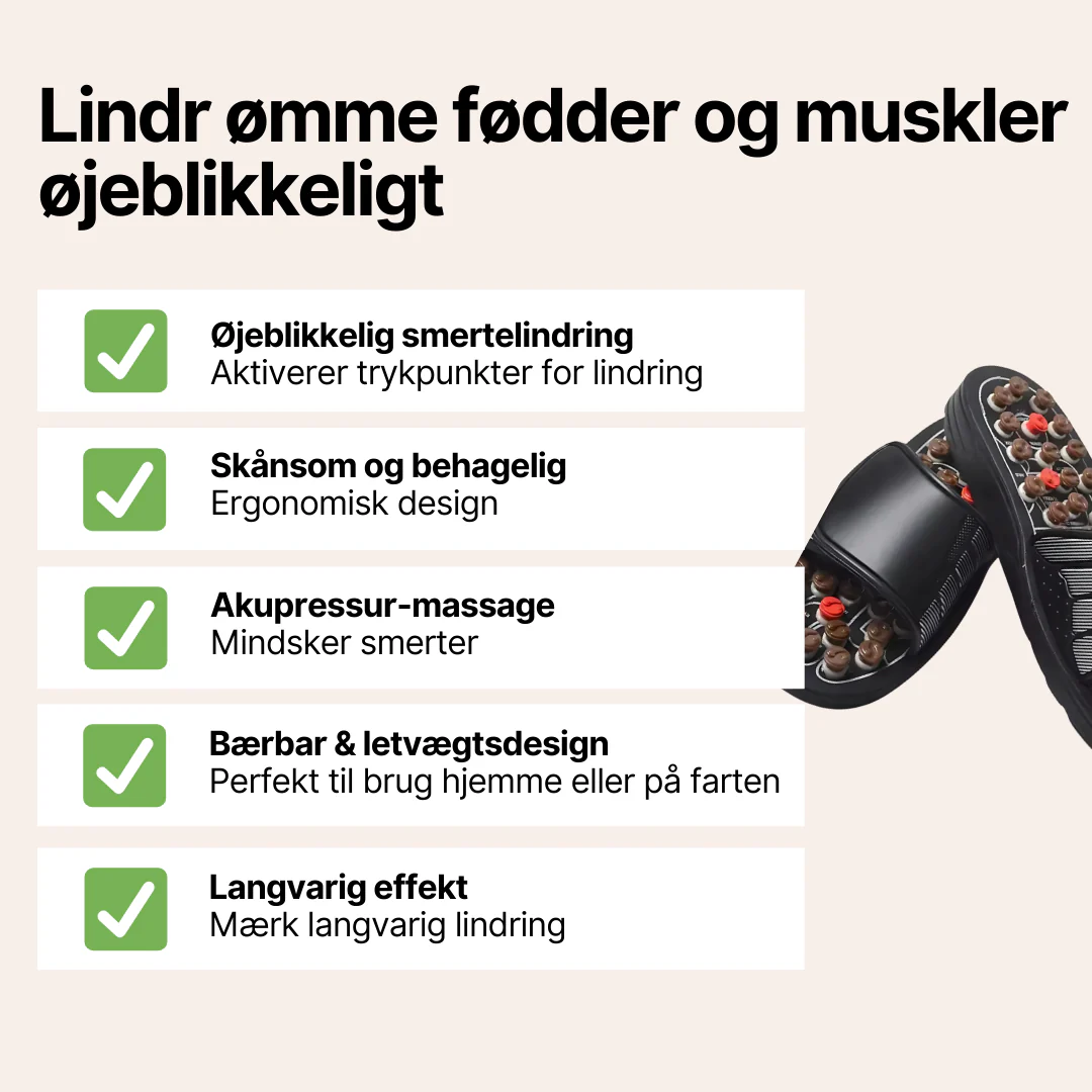 AcuFeet™ - Akupunktur, komfort og velvære i én smart sandal - Image 3