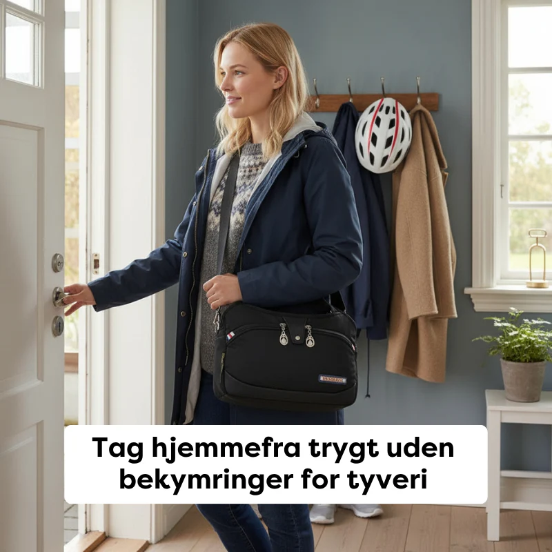 Tyverisikret Håndtaske med Smart Organisering - Image 2