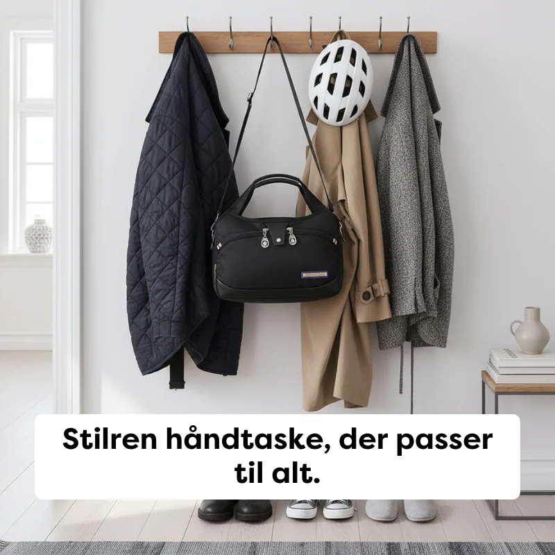 Tyverisikret Håndtaske med Smart Organisering - Image 4