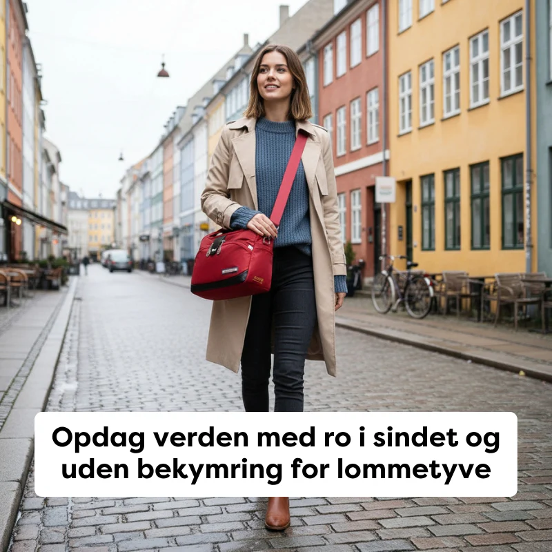 Tyverisikret Håndtaske med Smart Organisering - Image 5
