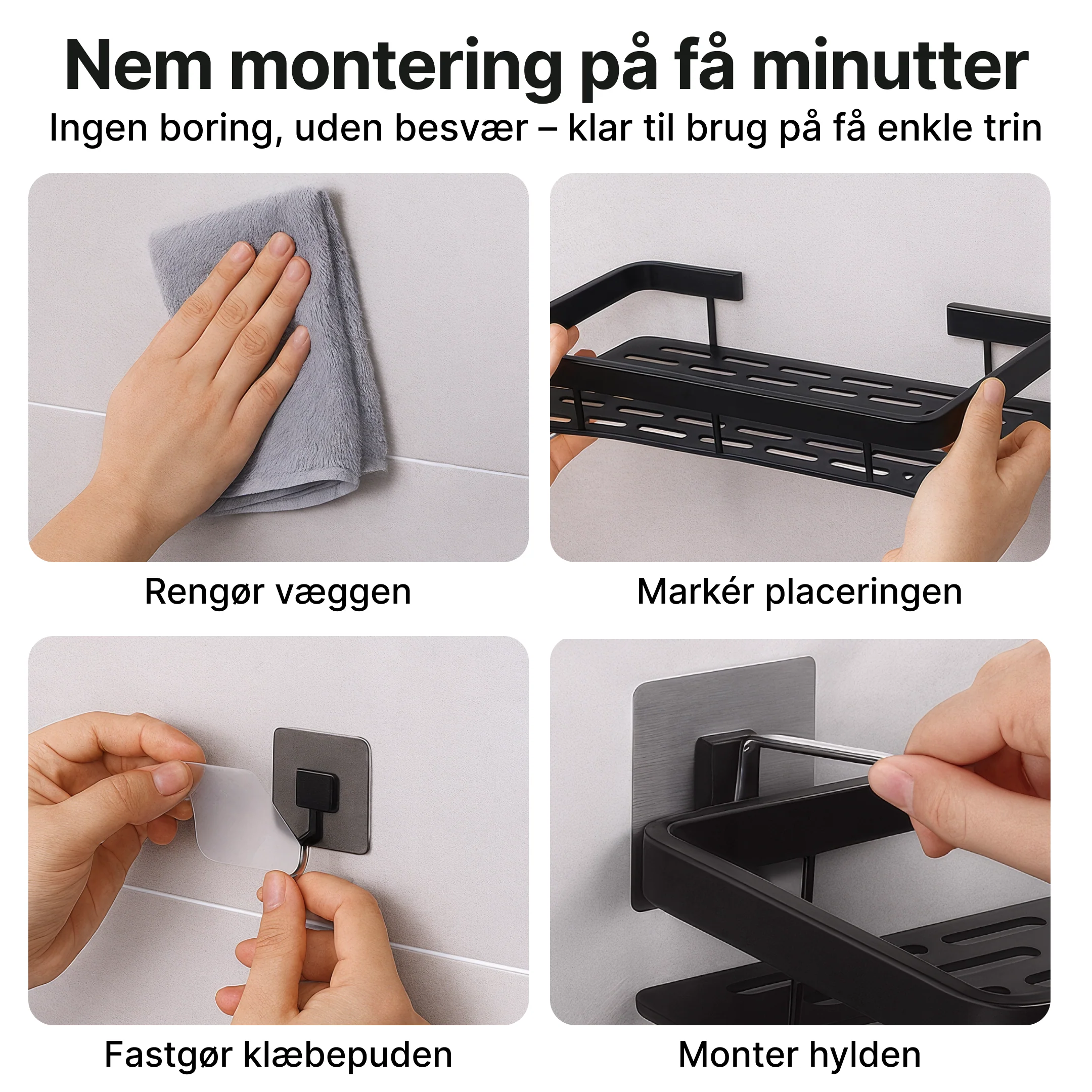 Badeværelsesorganisator i aluminium - Image 3