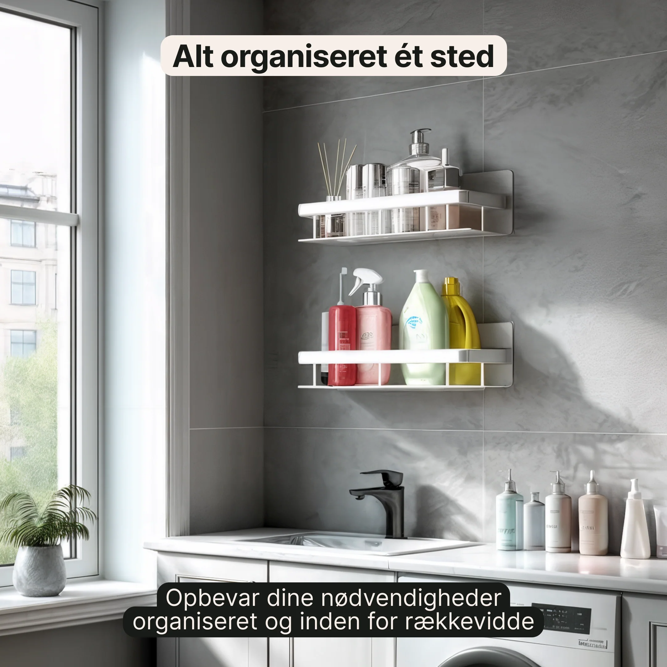 Badeværelsesorganisator i aluminium - Image 5
