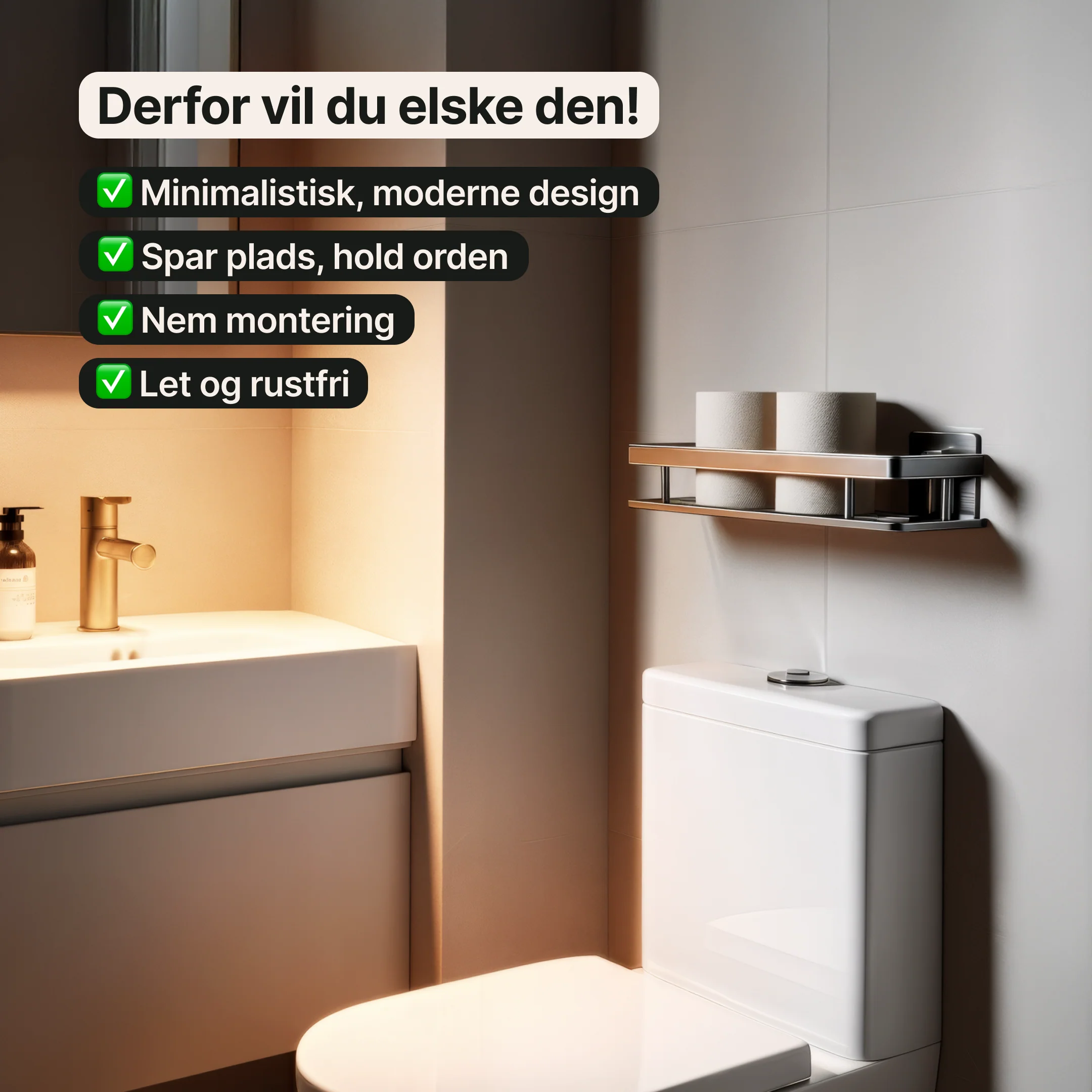 Badeværelsesorganisator i aluminium - Image 6