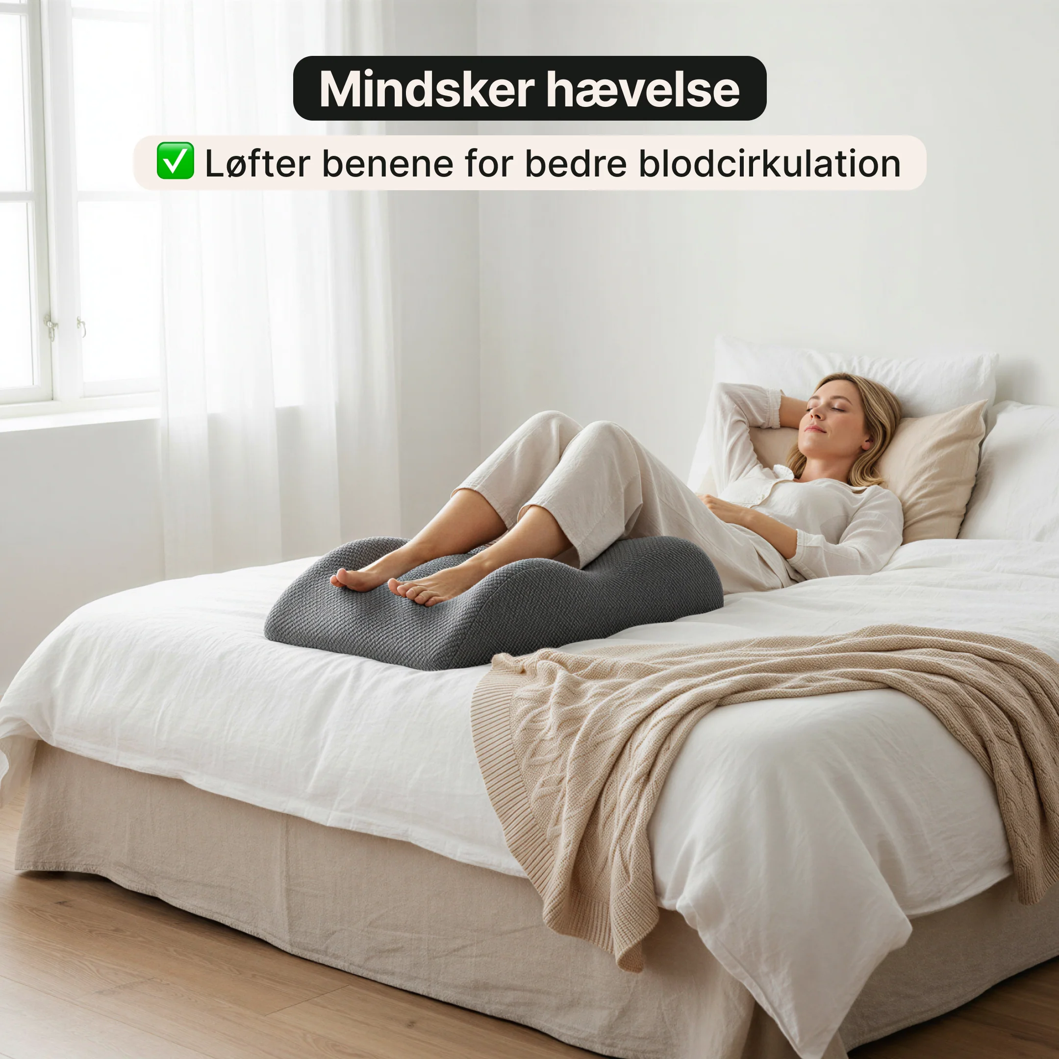 Benpude – Memory foam støtte - Image 5