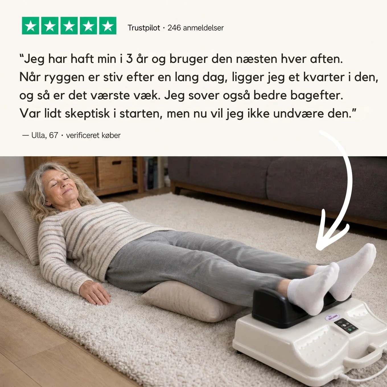 Premium Chi Maskine – Få ro i kroppen på 15 minutter - Image 2