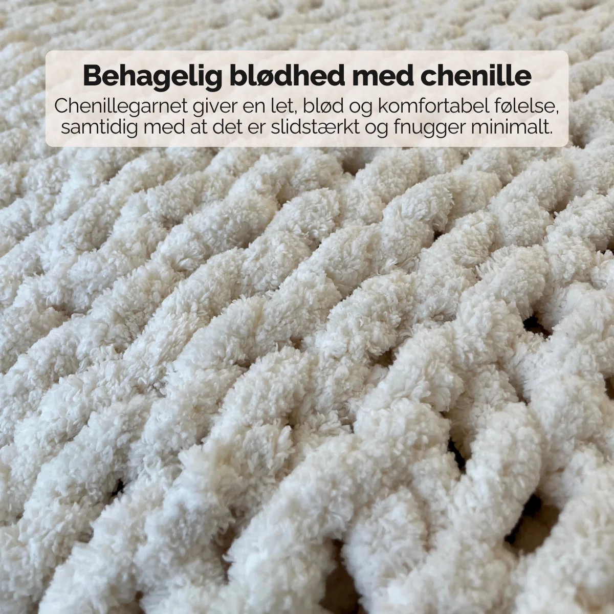 Eksklusivt chenilletæppe – Ultra blødhed & nem vedligeholdelse - Image 4