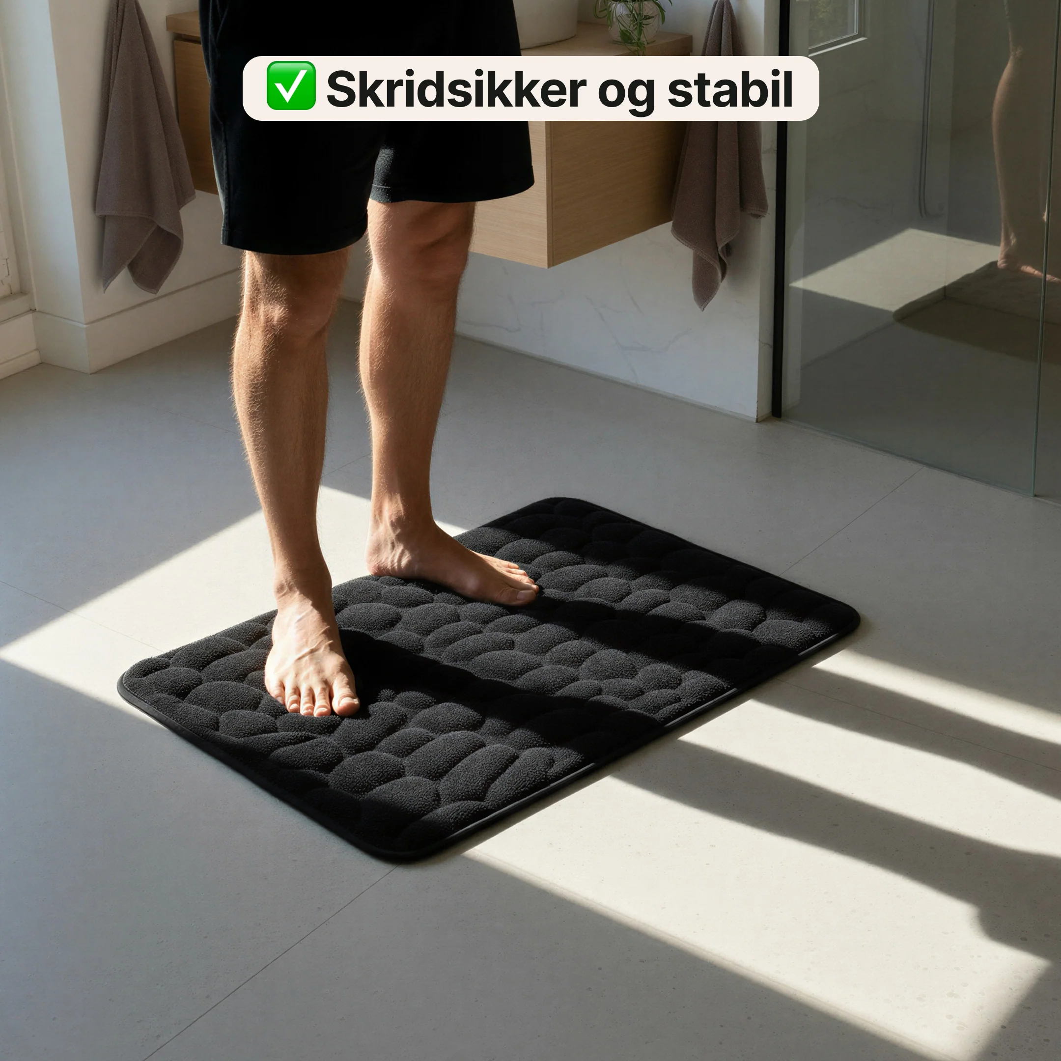 Cobblestone Badeværelsesmåtte - Image 5