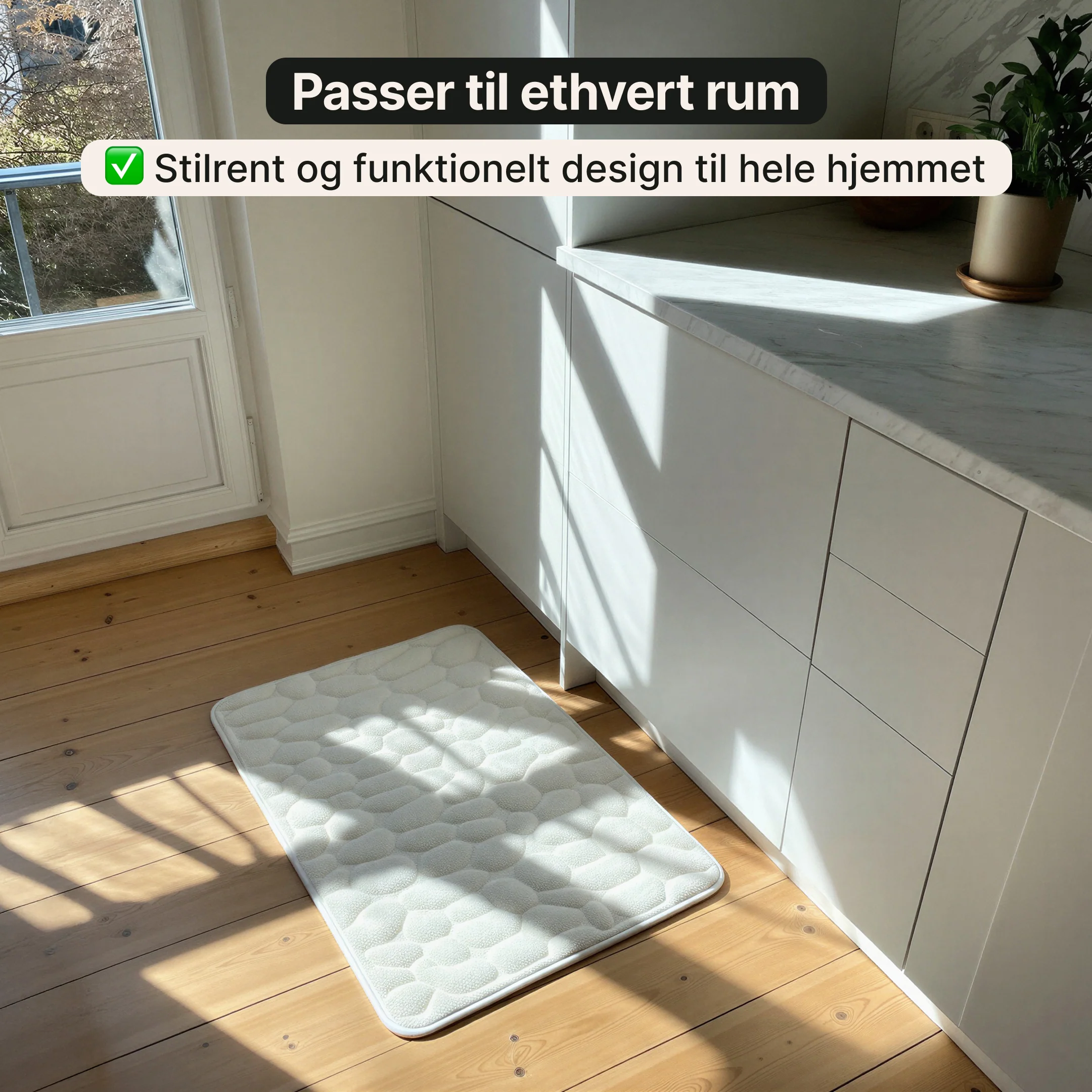 Cobblestone Badeværelsesmåtte - Image 6