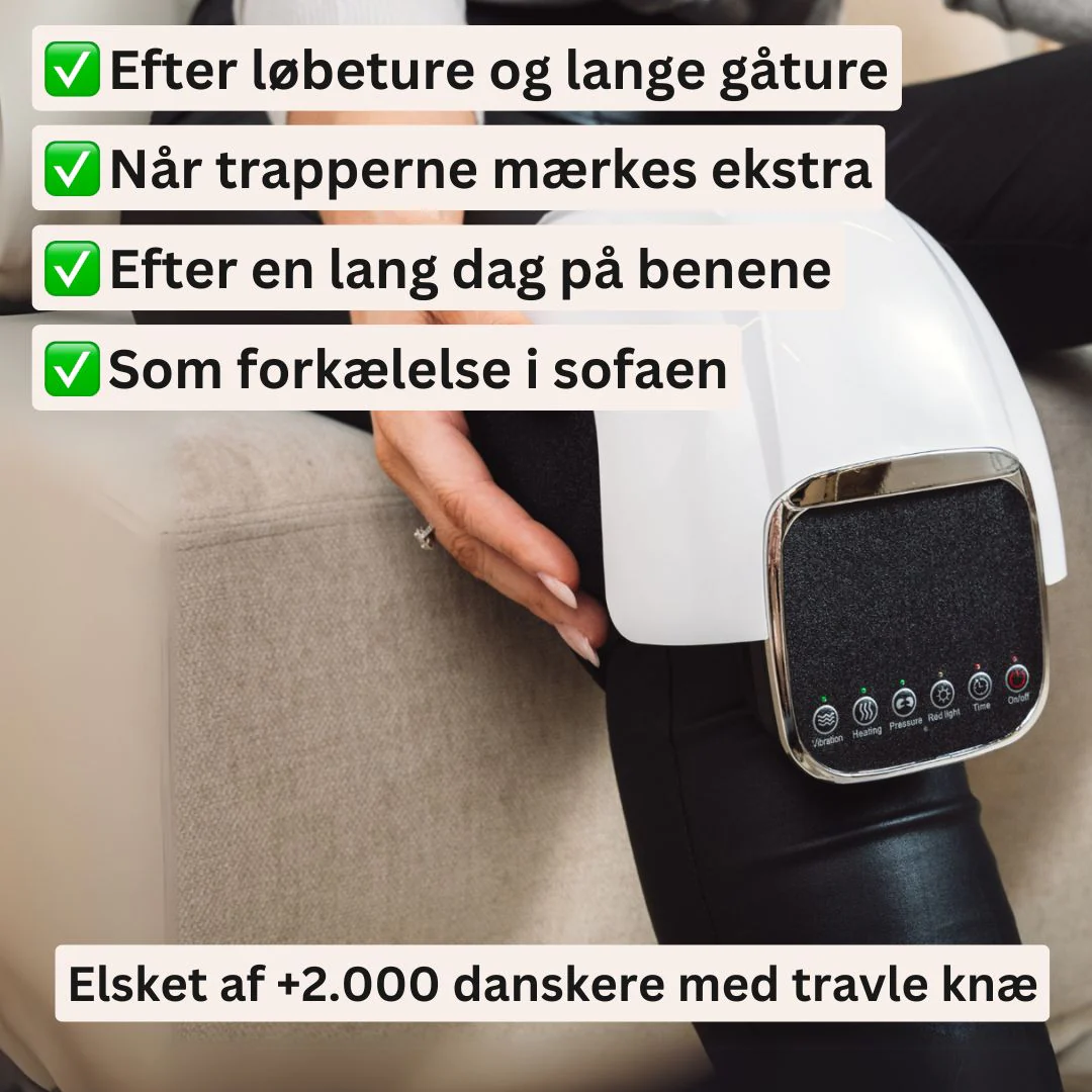 ComfortKnee™ Massageapparat til knæ – Varme og massage der forkæler dine knæ - Image 2