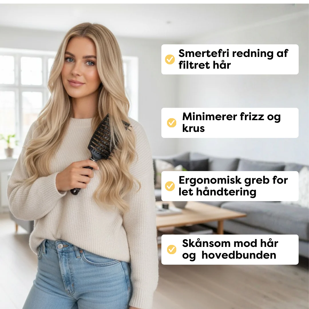 Soft Curved hårbørste - Image 5