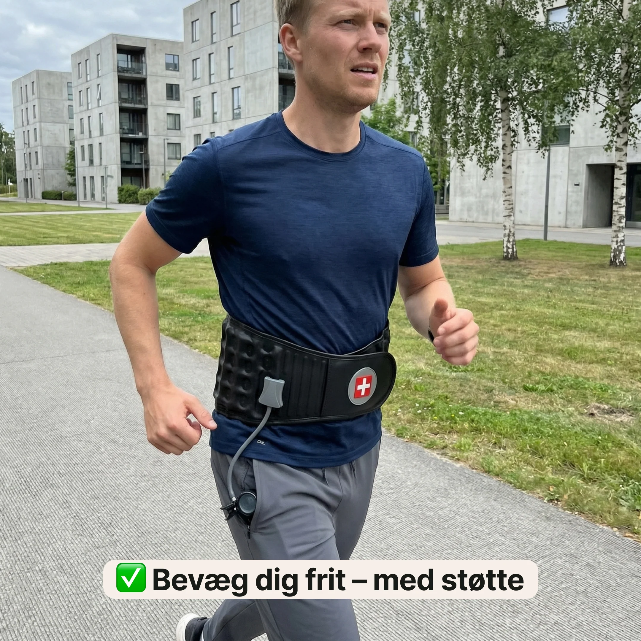 SpineRelief Belt – Oppusteligt rygstøttebælte - Image 5