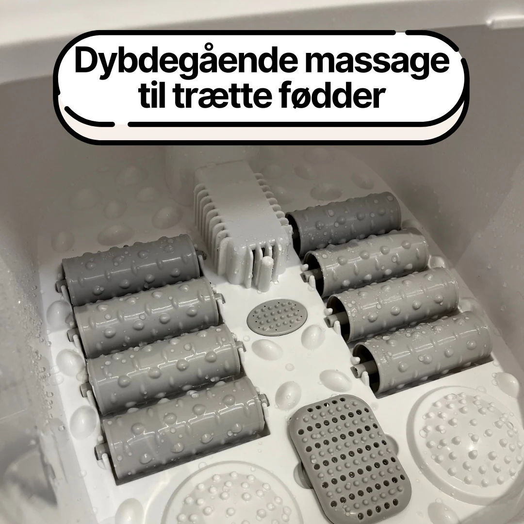 Bubble Spa - Elektrisk Fodmassageapparat med Boblebad - Image 5
