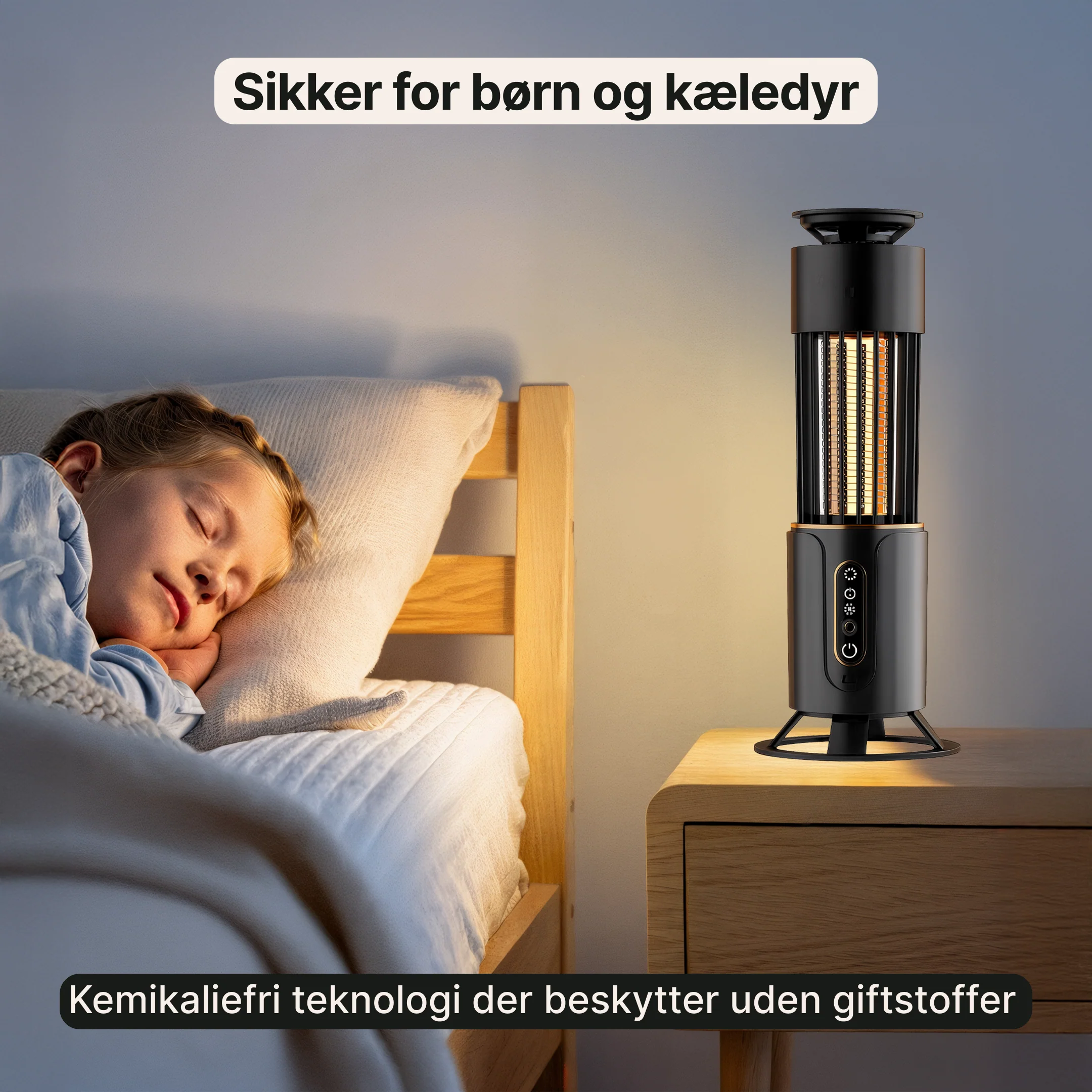 Elektrisk myggelampe – Udendørs myggefanger - Image 5
