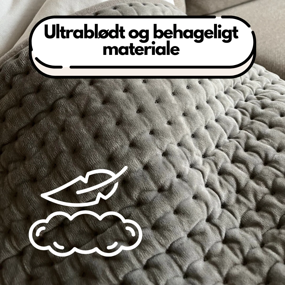 SootheMaster™ Stort Elektrisk Varmetæppe til Ryg-, Nakke- og Skuldersmerter (30x60cm) - Image 6
