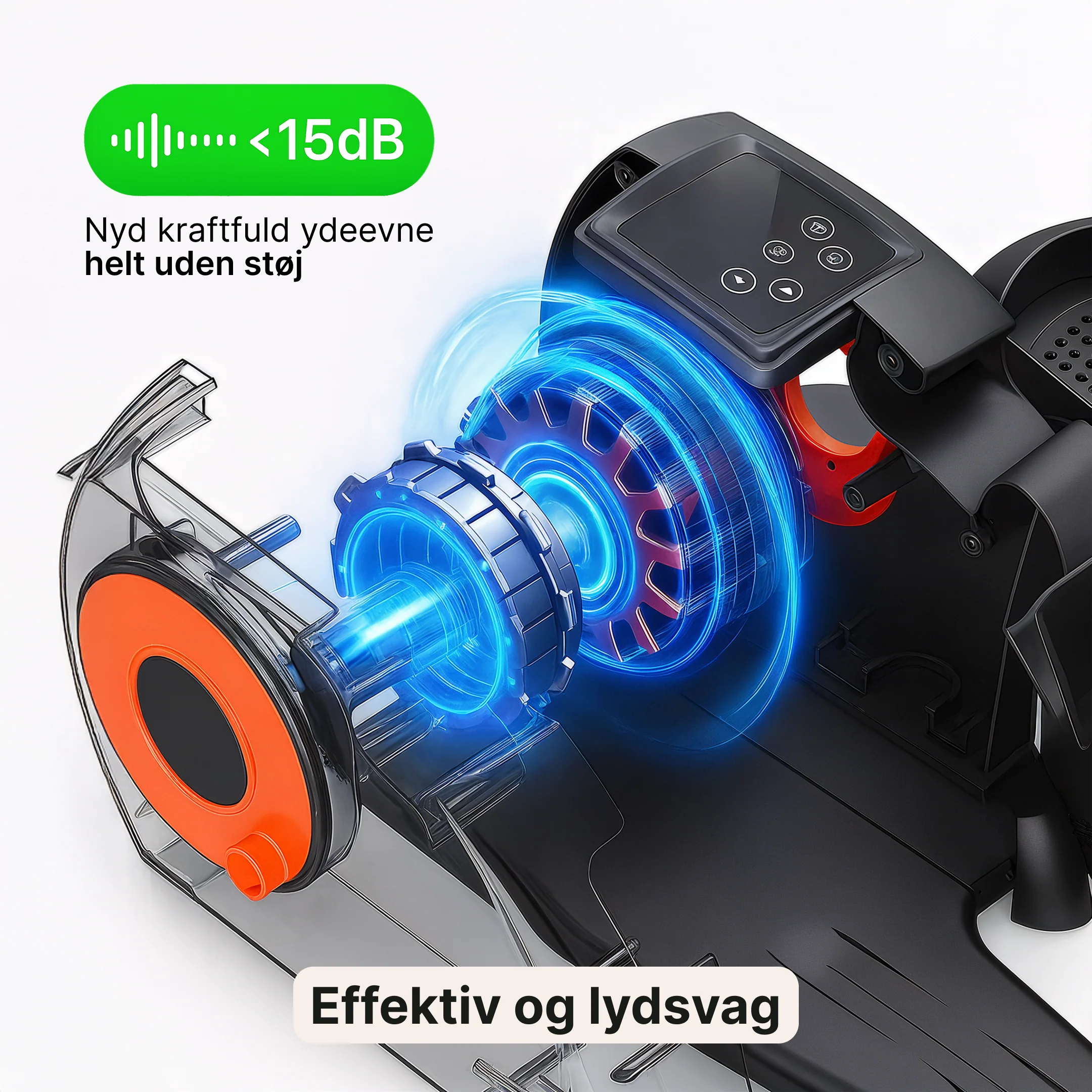 Elliptisk pedaltræner med fjernbetjening - Image 6
