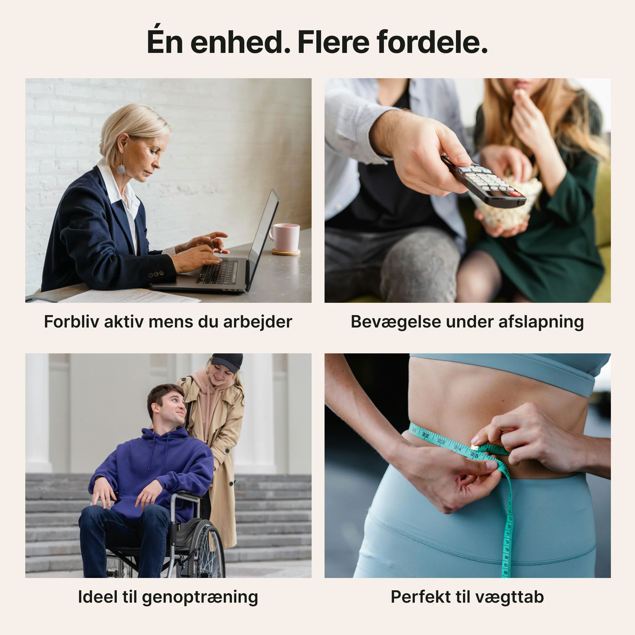 Elliptisk pedaltræner med fjernbetjening - Image 7