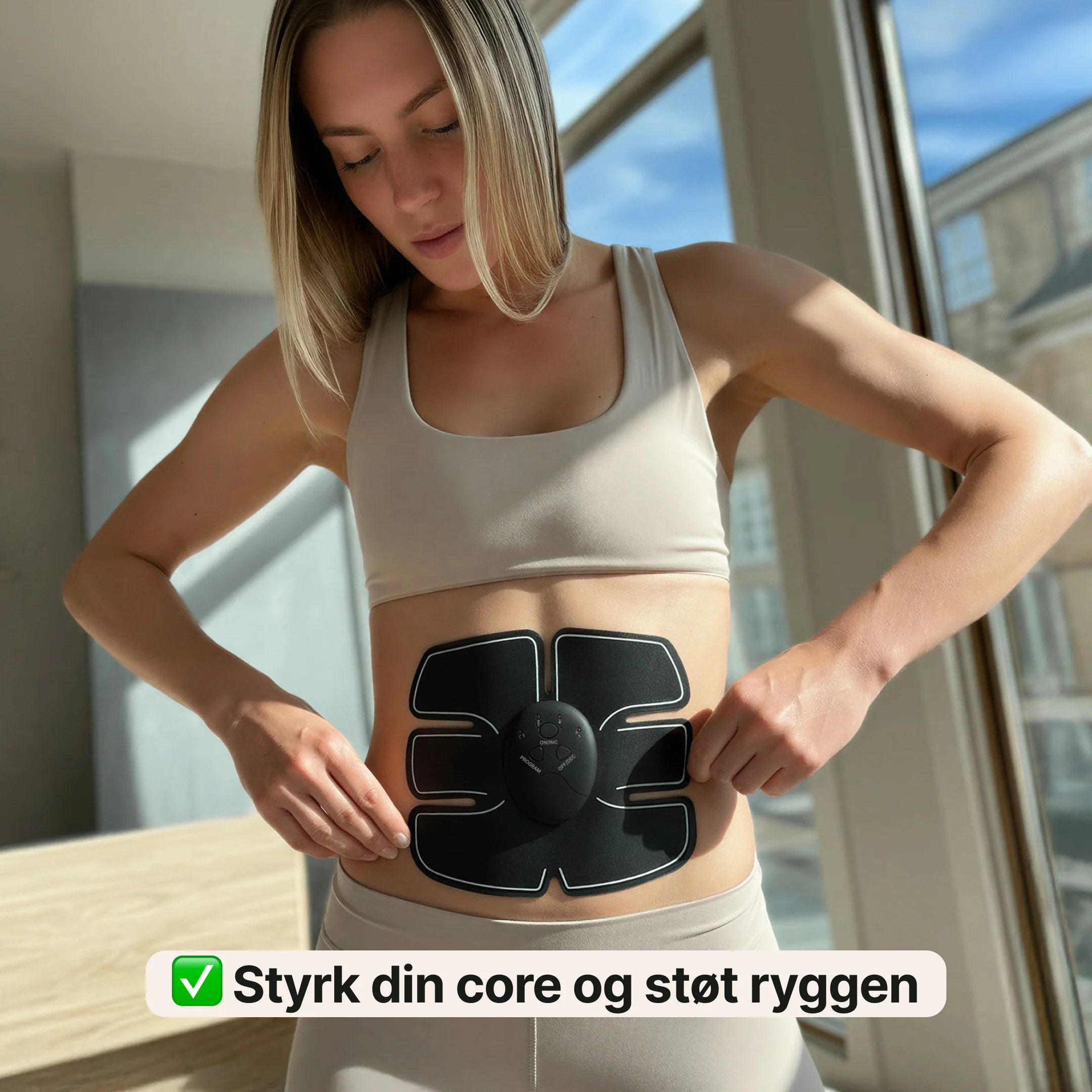 EMS – Muskeltræner til mave og arme - Image 3