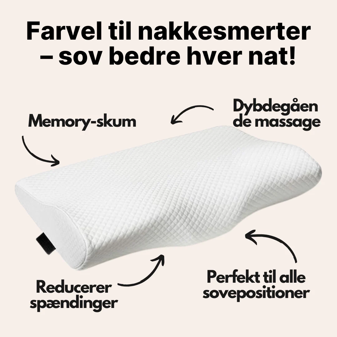 RestEasy Ergonomisk - Memory Foam Nakkepude - Image 2