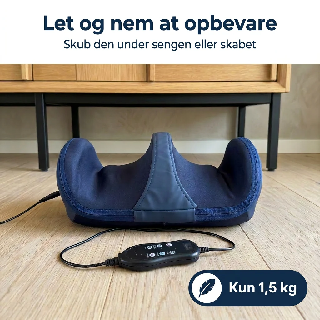 Kompakt Fod- og Lægmassager med Varme og Shiatsumassage - Image 8