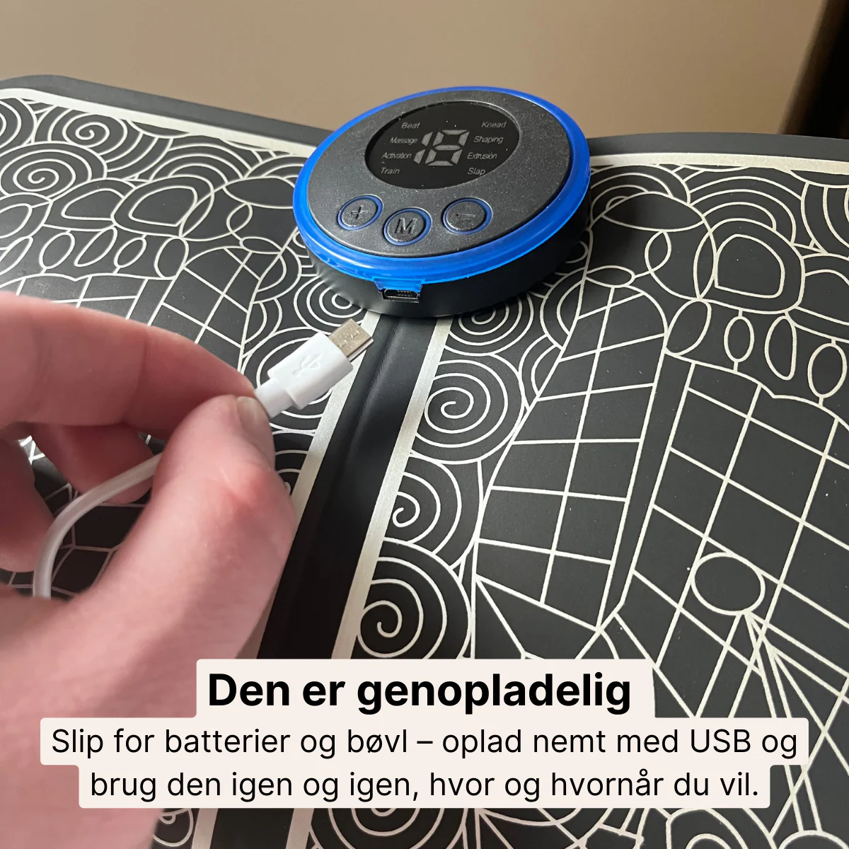 Fodmassageapparat med EMS - Image 3