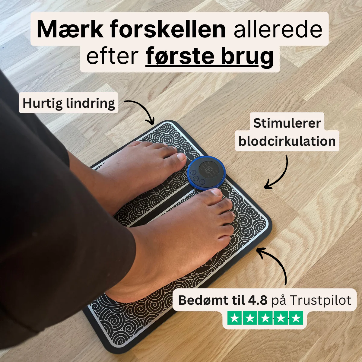 Fodmassageapparat med EMS - Image 4