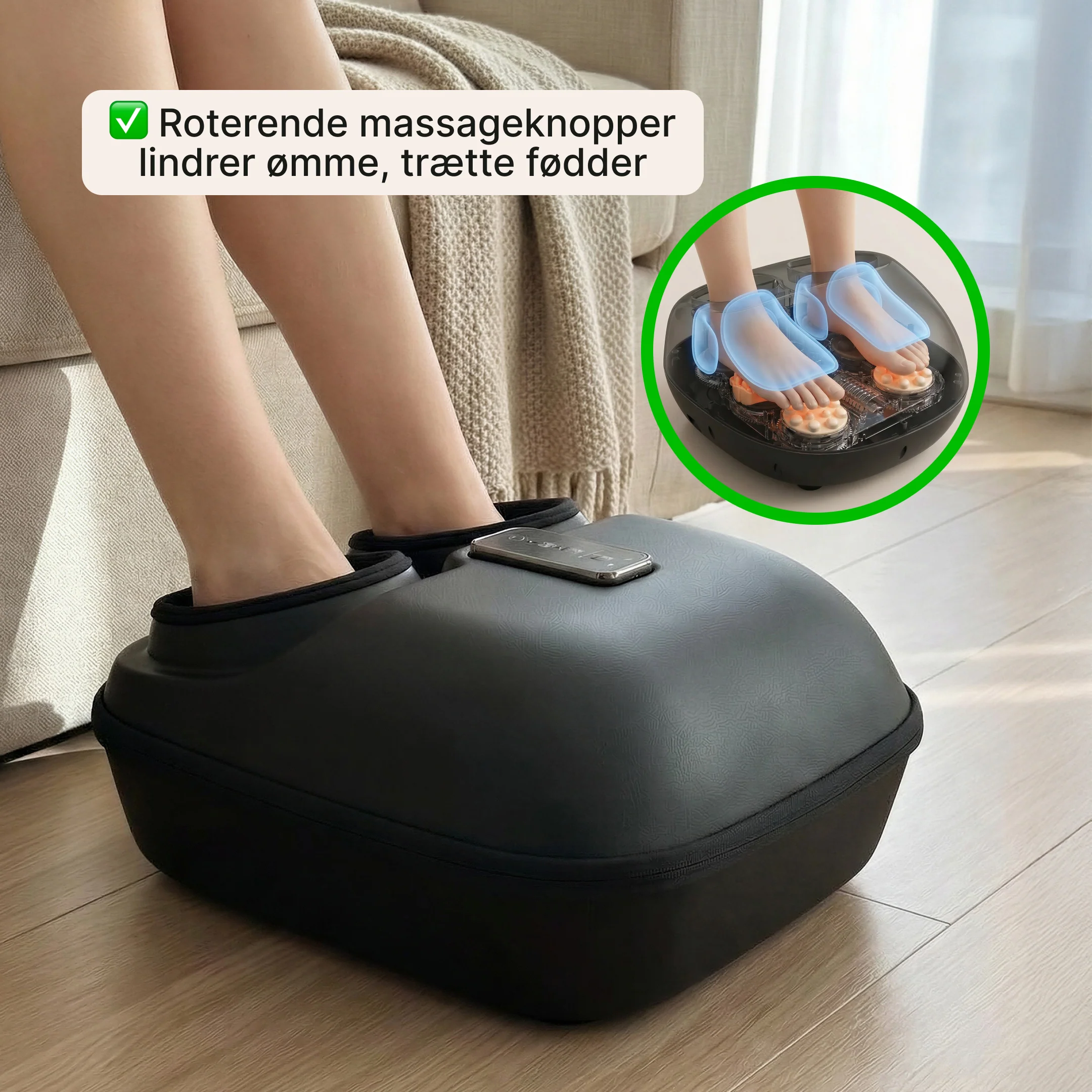RelaxSole – Elektrisk fodmassageapparat - Image 2