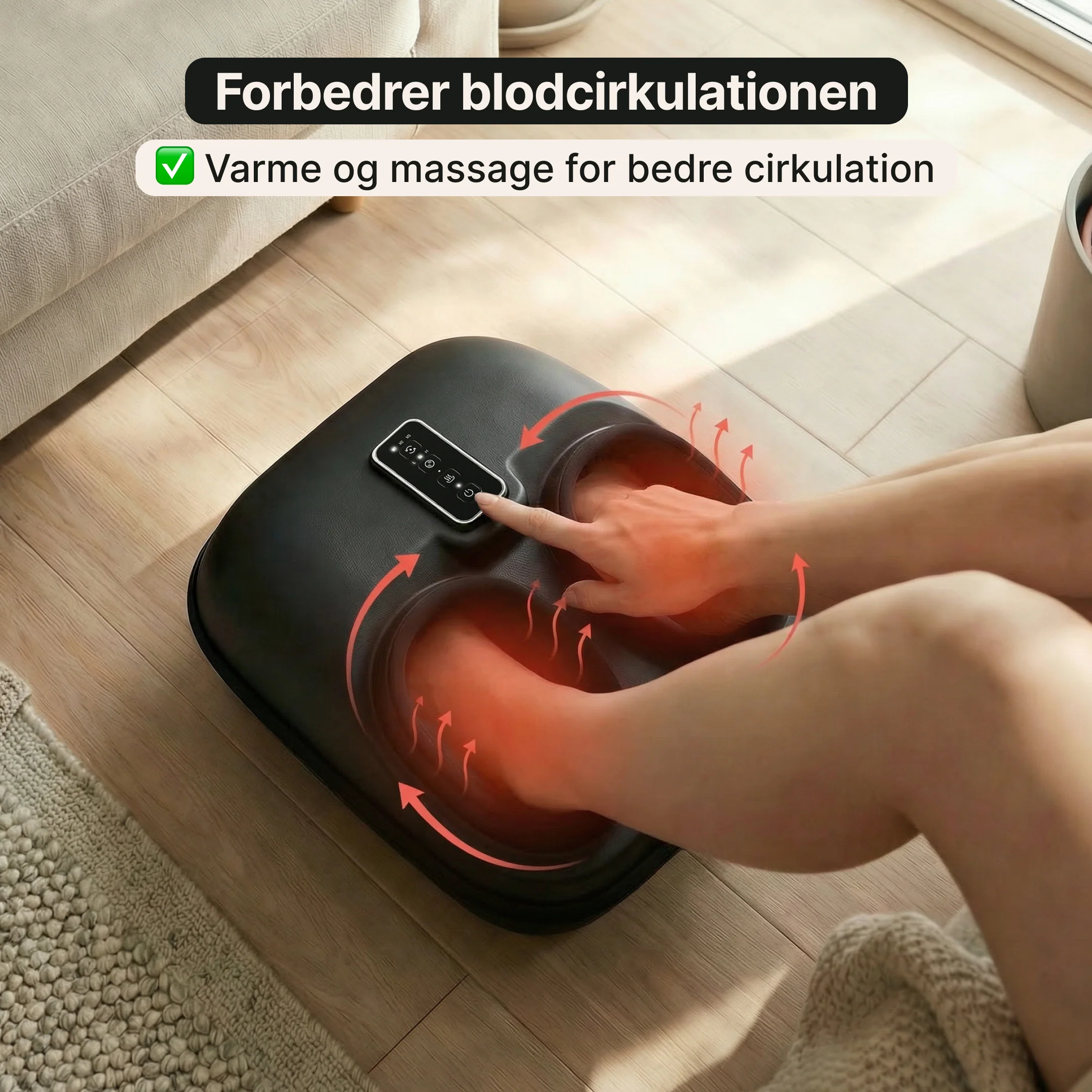 RelaxSole – Elektrisk fodmassageapparat - Image 3