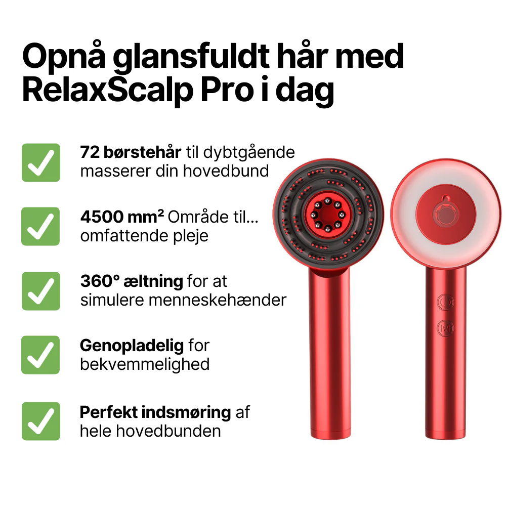 RelaxScalp Pro – Ultimativ Afslapning & Effektiv Hårpleje for Tykere, Sundere Hår - Image 3