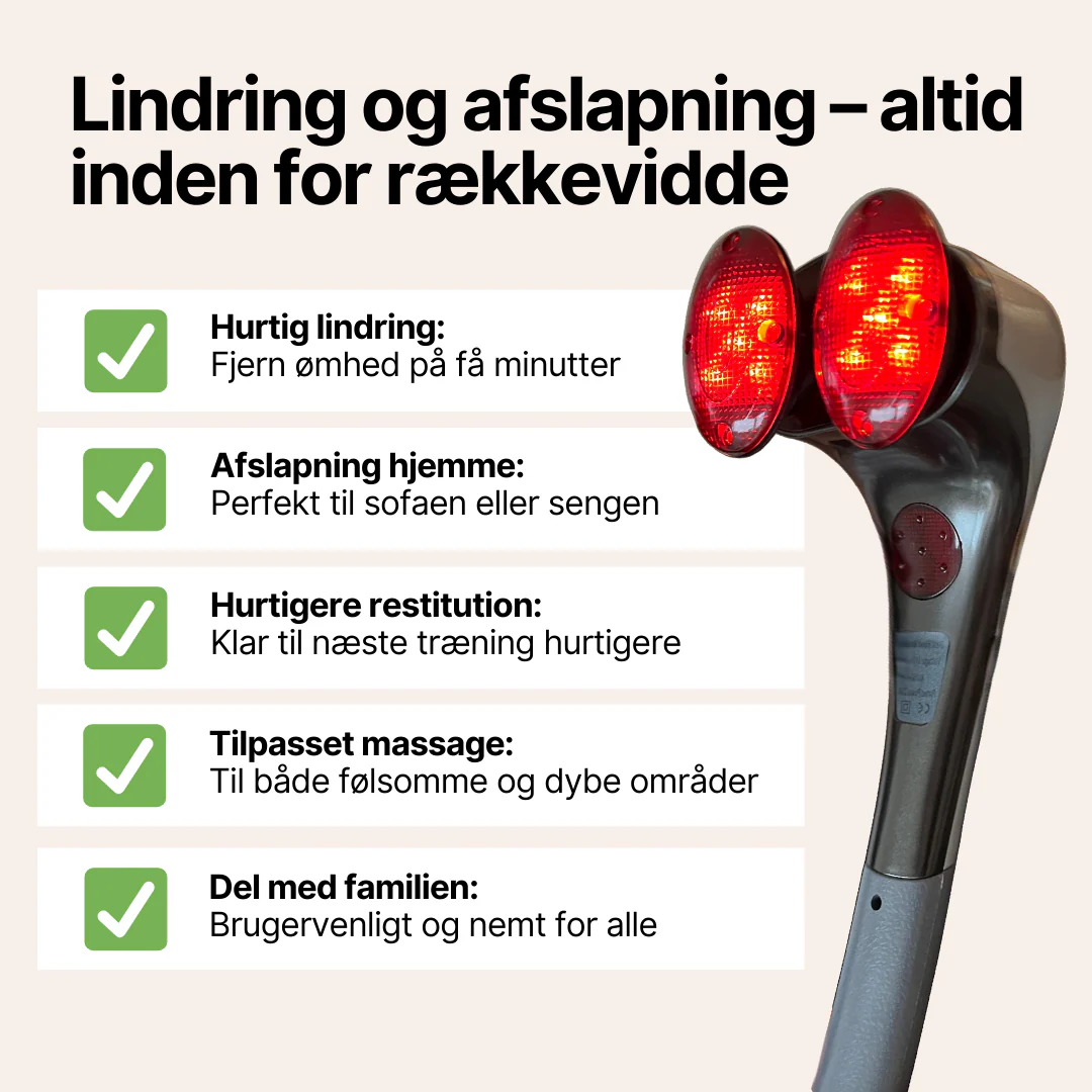 ThermaRelief Shiatsu Massager - Genopliv dine muskler og lindr spændinger - Image 3