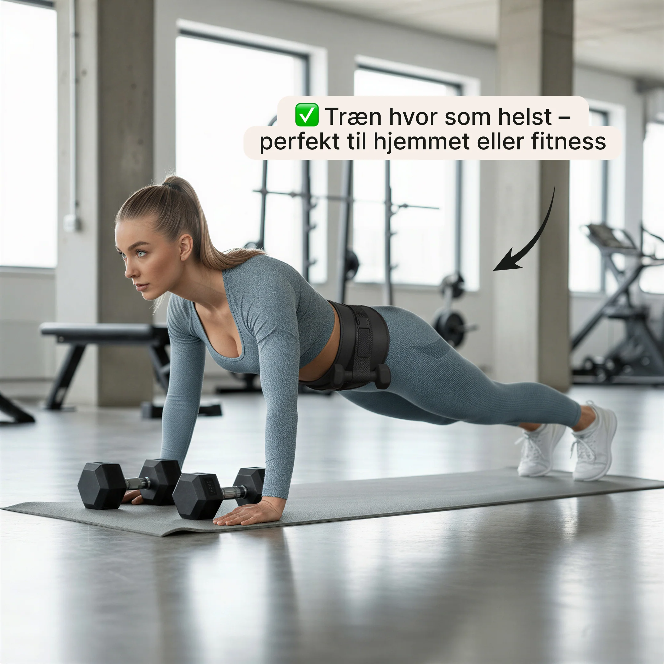 Hip Thrust Bælte – Vægttræningsbælte - Image 5