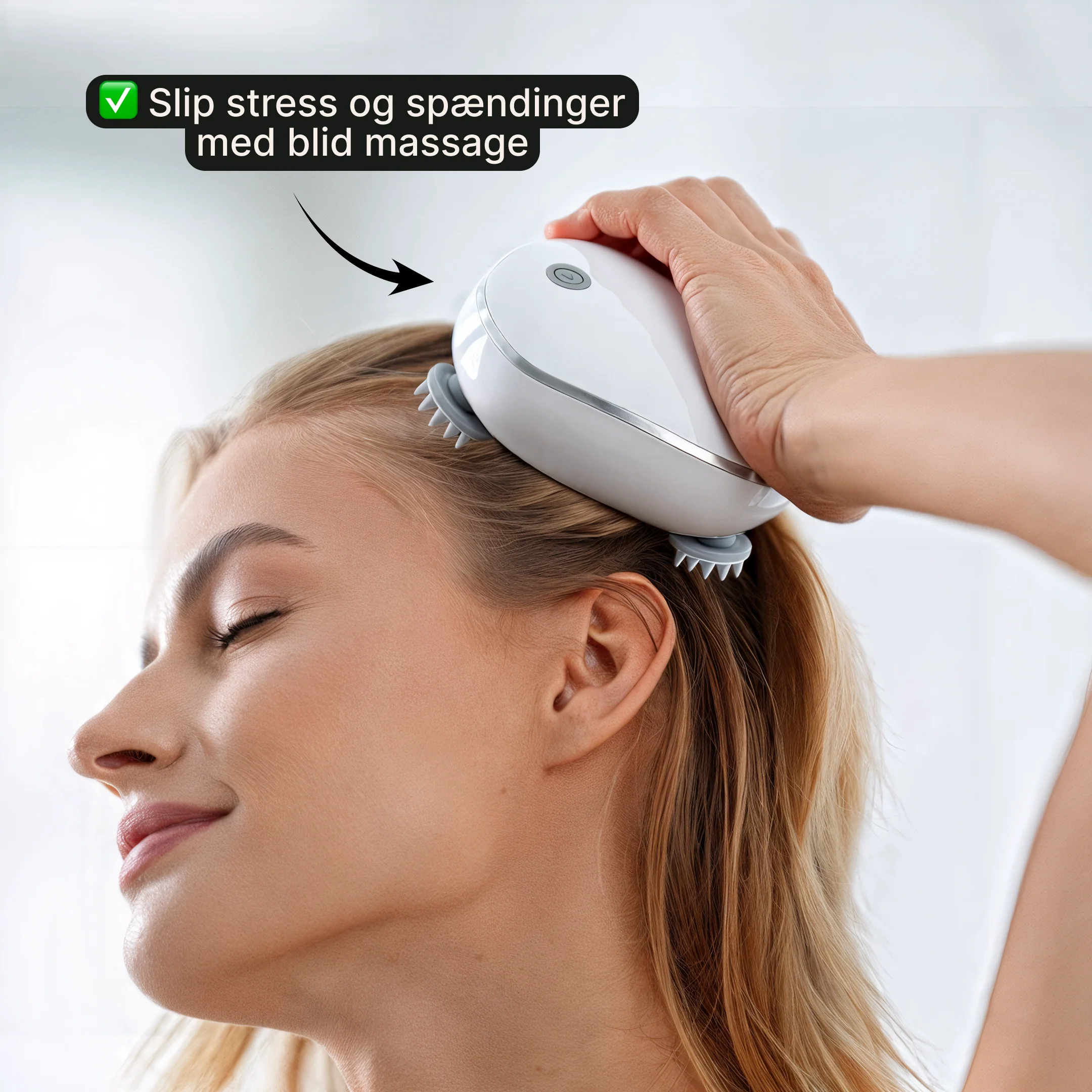 Hovedbundsmassager – Elektrisk vibrationsapparat - Image 2