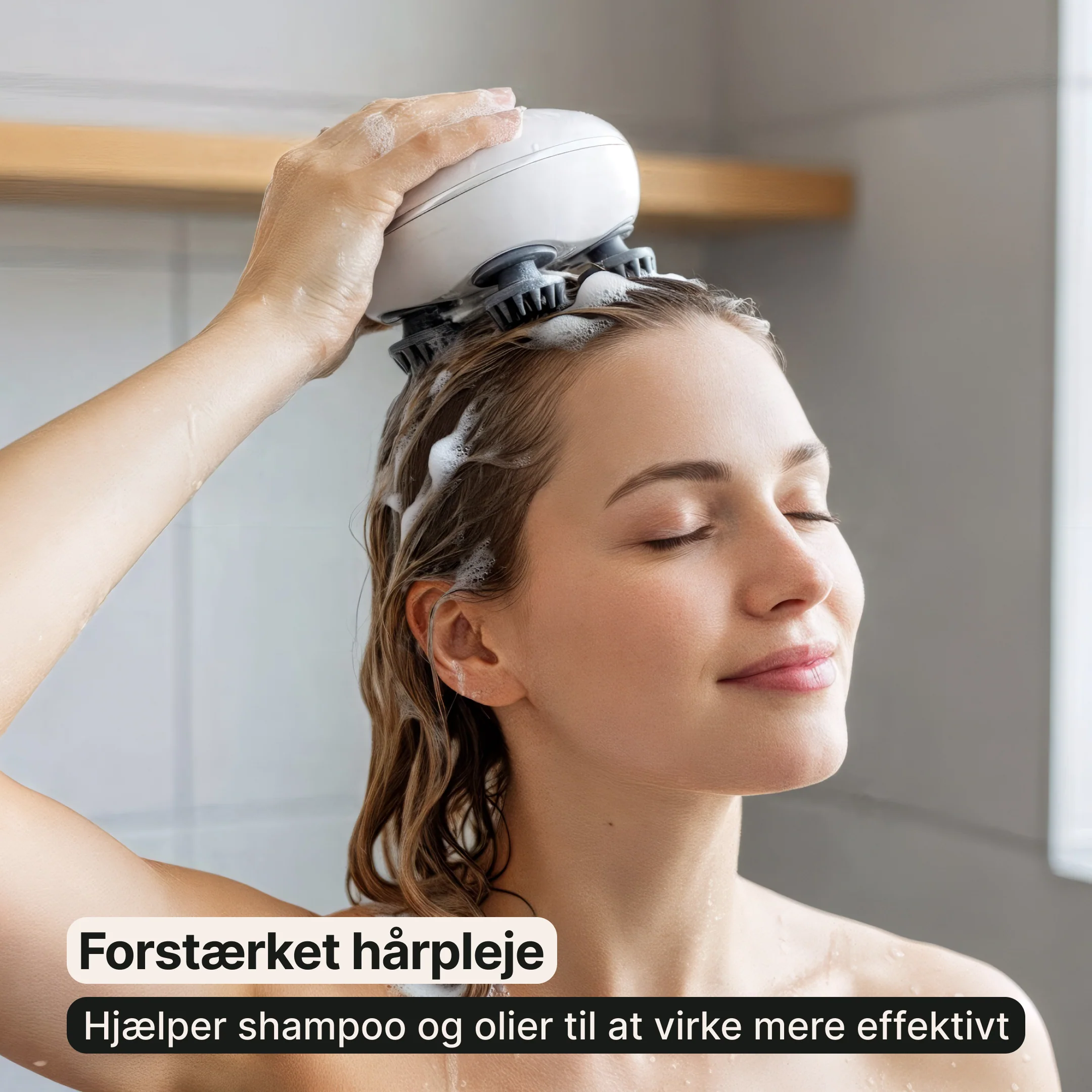 Hovedbundsmassager – Elektrisk vibrationsapparat - Image 5