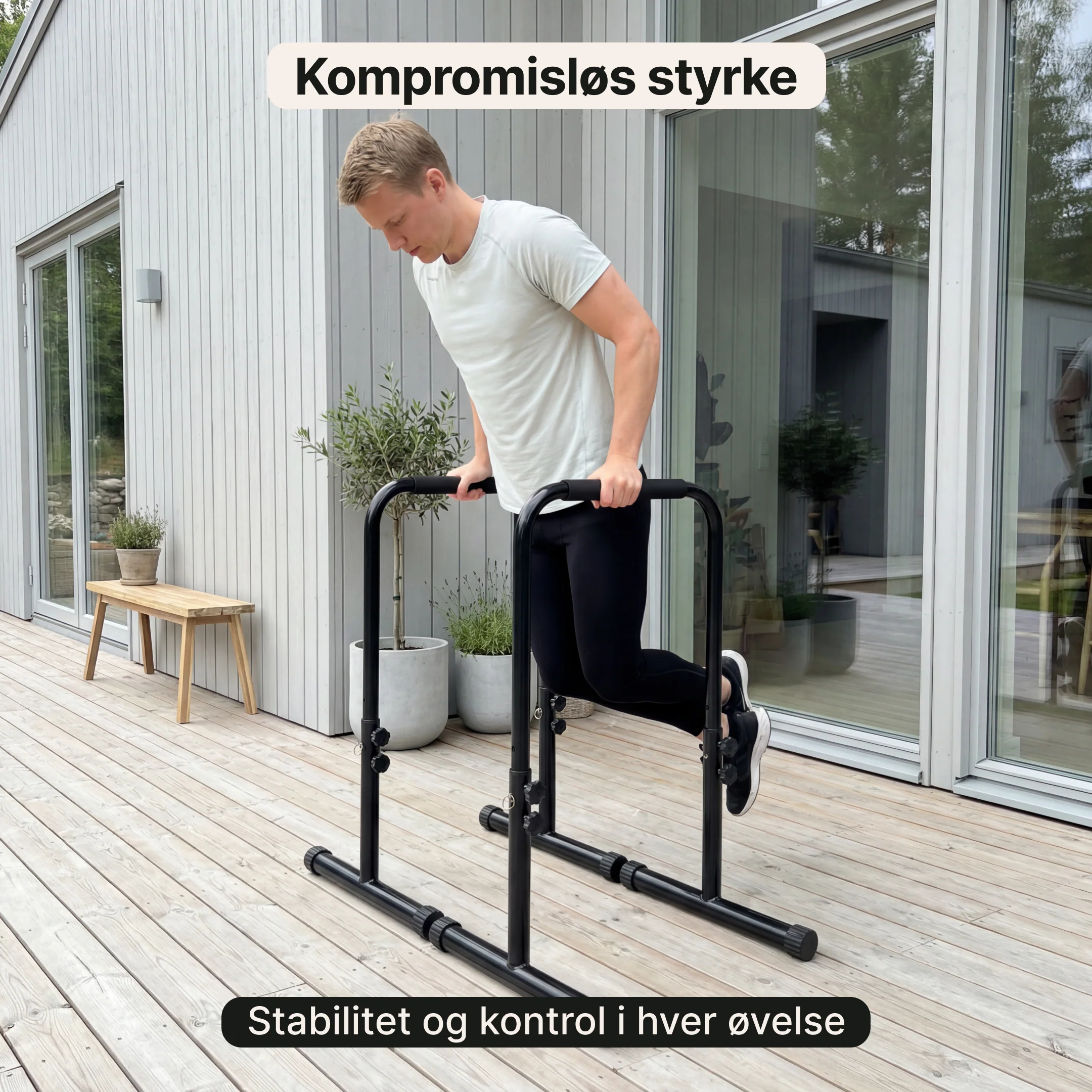 Parallettes Pro – Træningsstativer til kropsvægtøvelser - Image 2