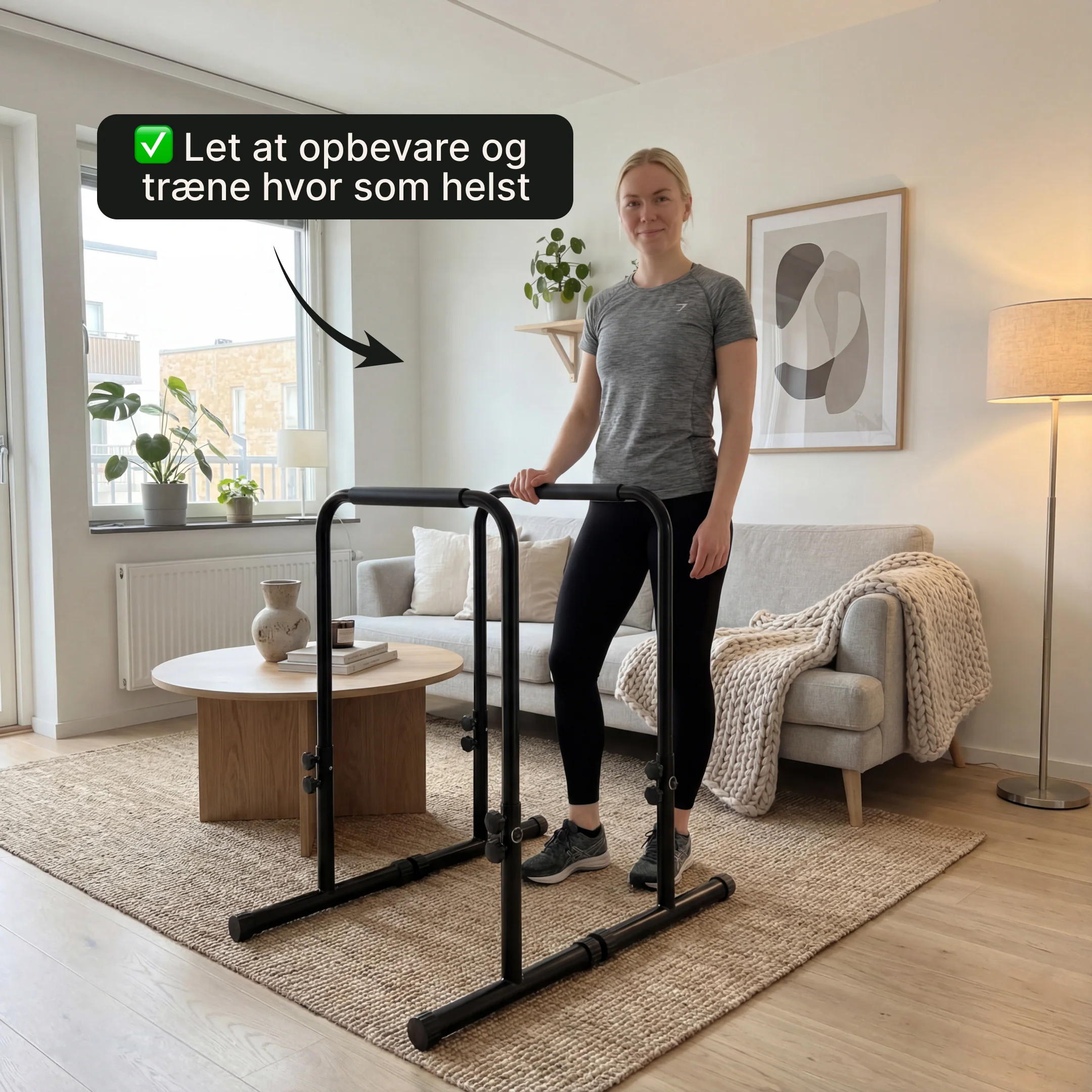 Parallettes Pro – Træningsstativer til kropsvægtøvelser - Image 4
