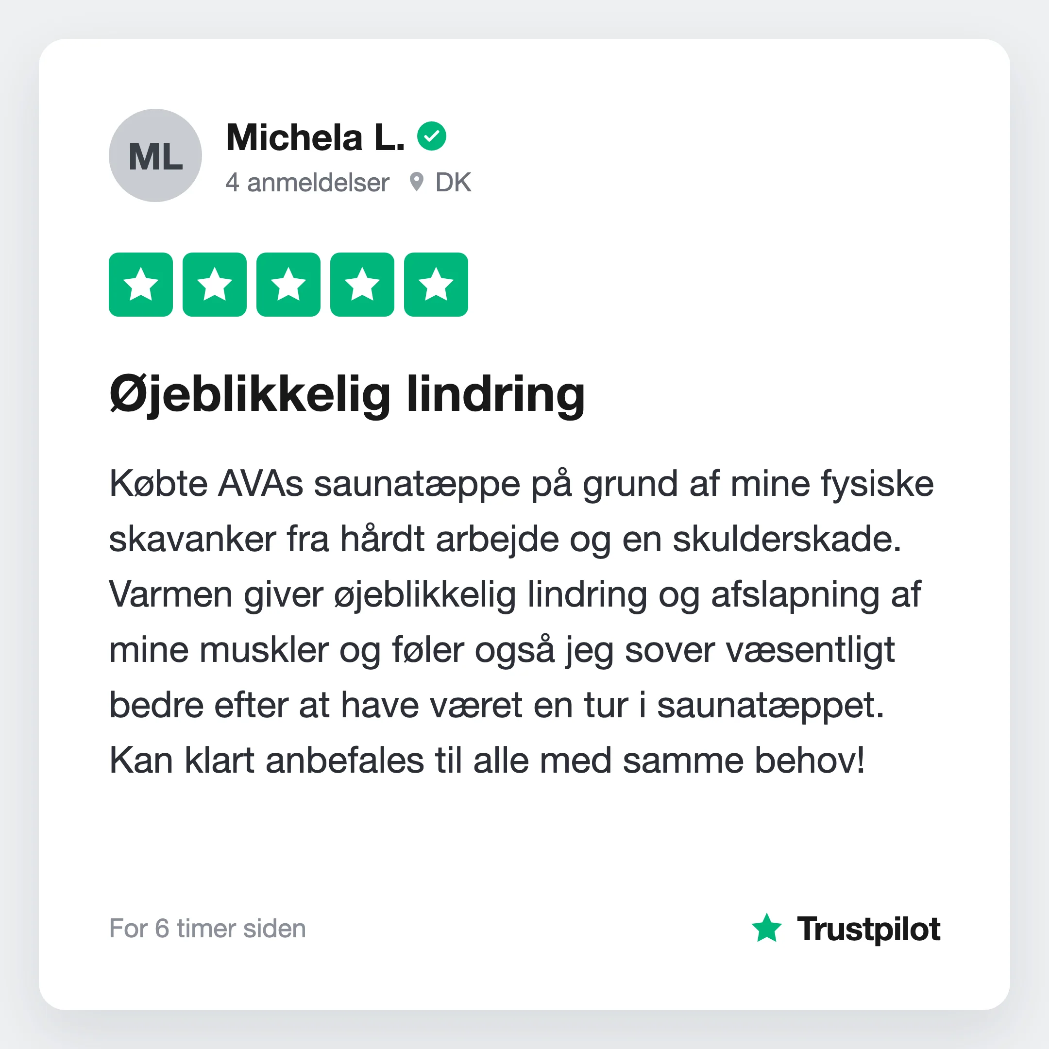Infrarød Saunatæppe Premium (4-zoner) - Image 10