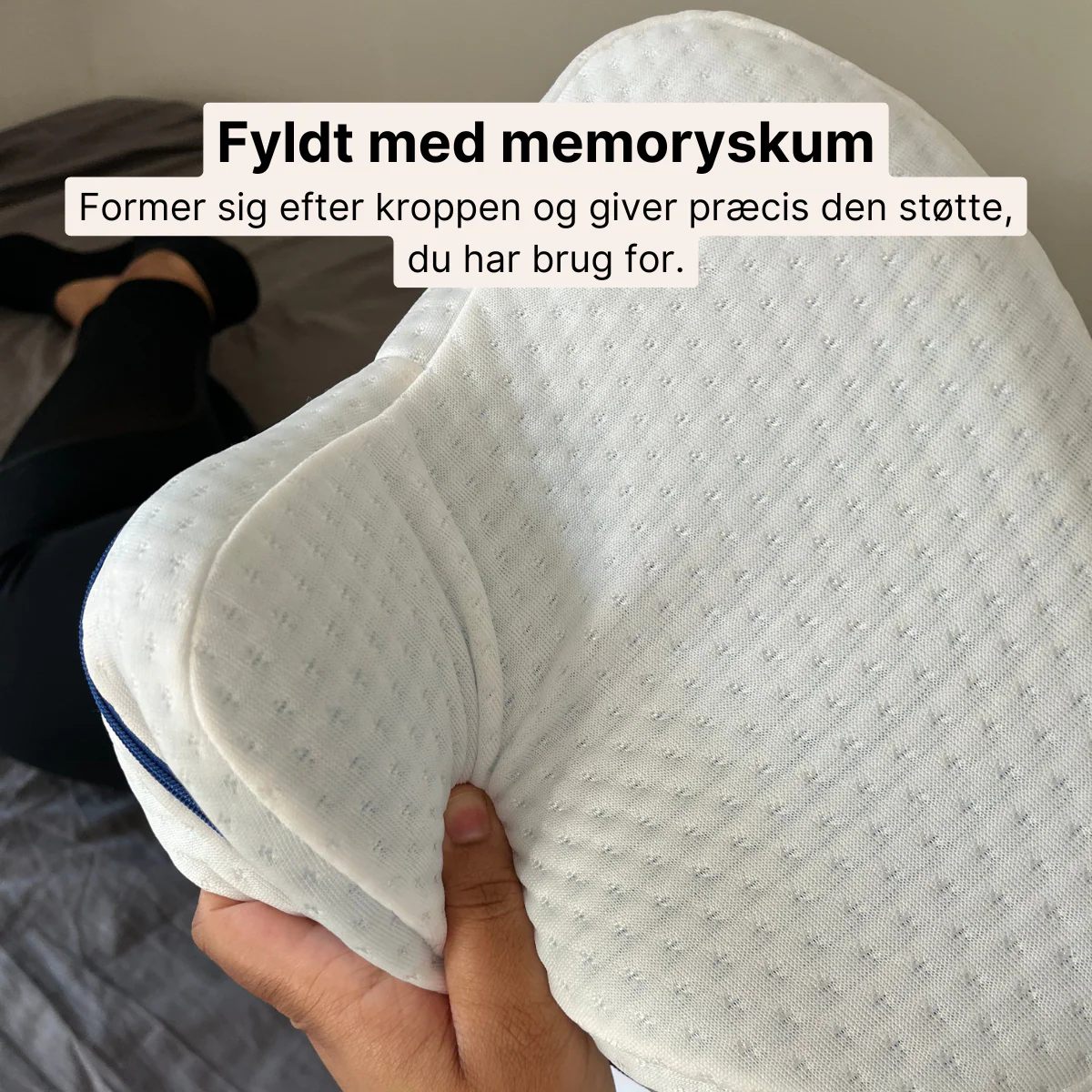 Kileformet knæpude af memoryskum - Image 7