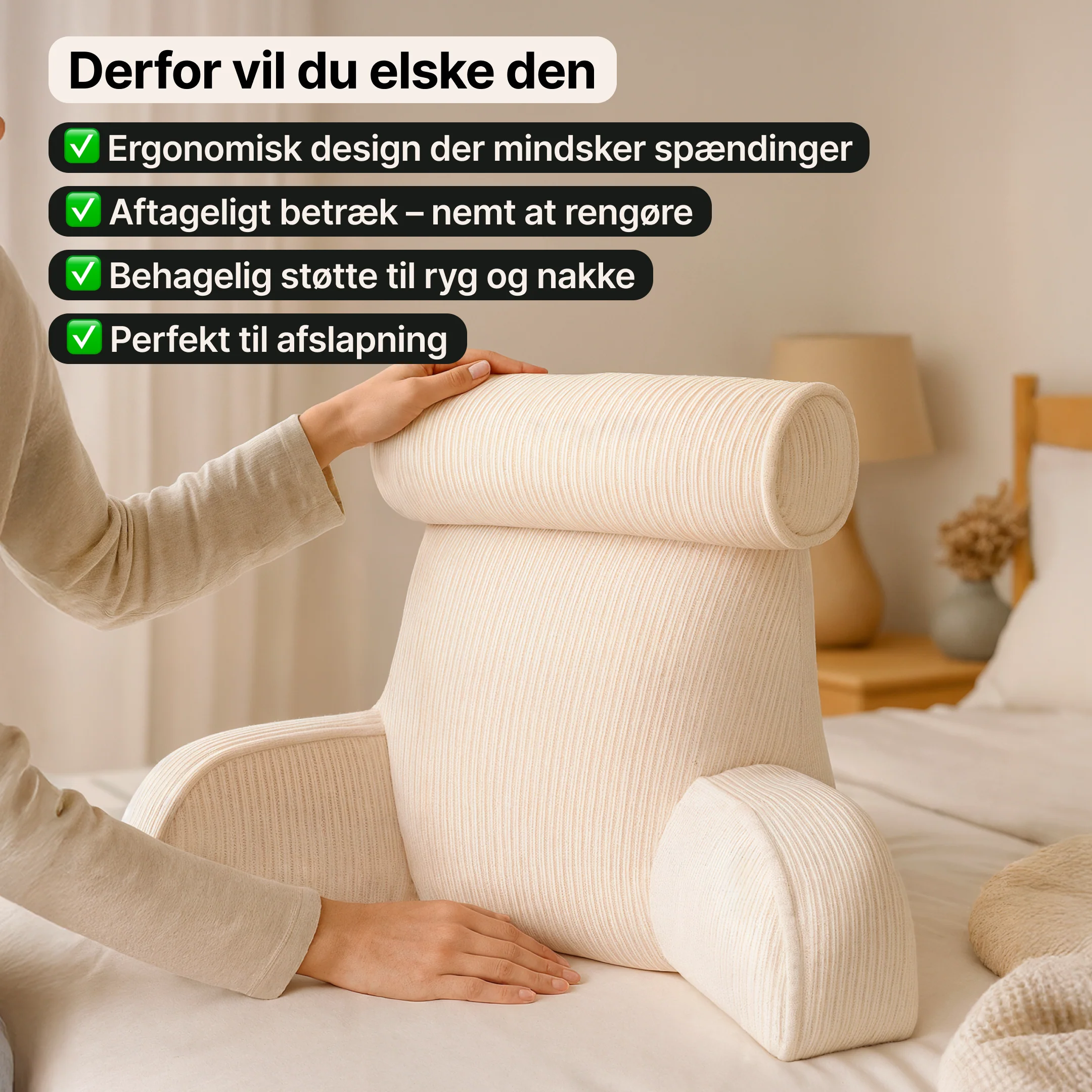 Læsepude i minimalistisk design - Image 3