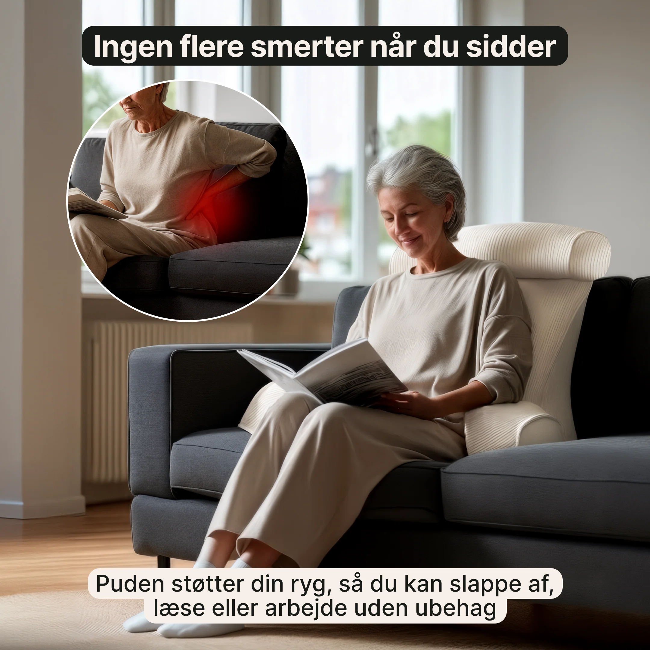 Læsepude i minimalistisk design - Image 4