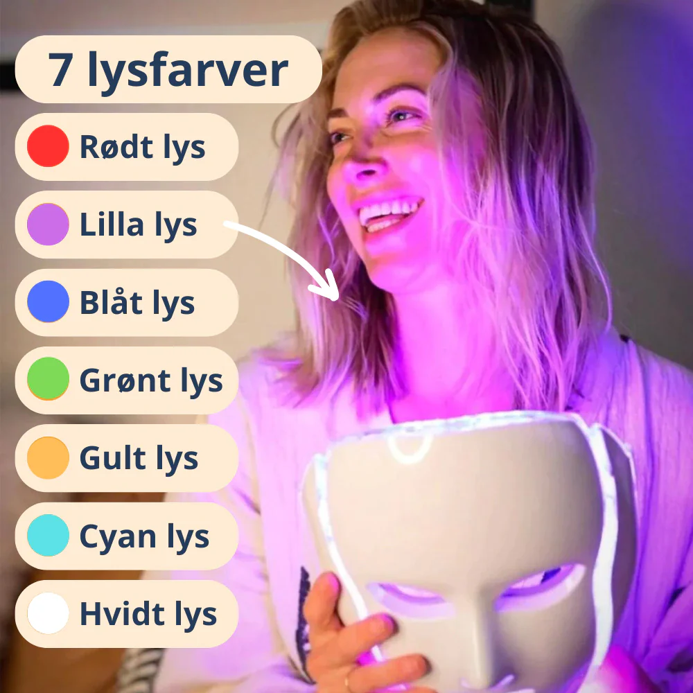 LED Lysterapi Maske - Image 7