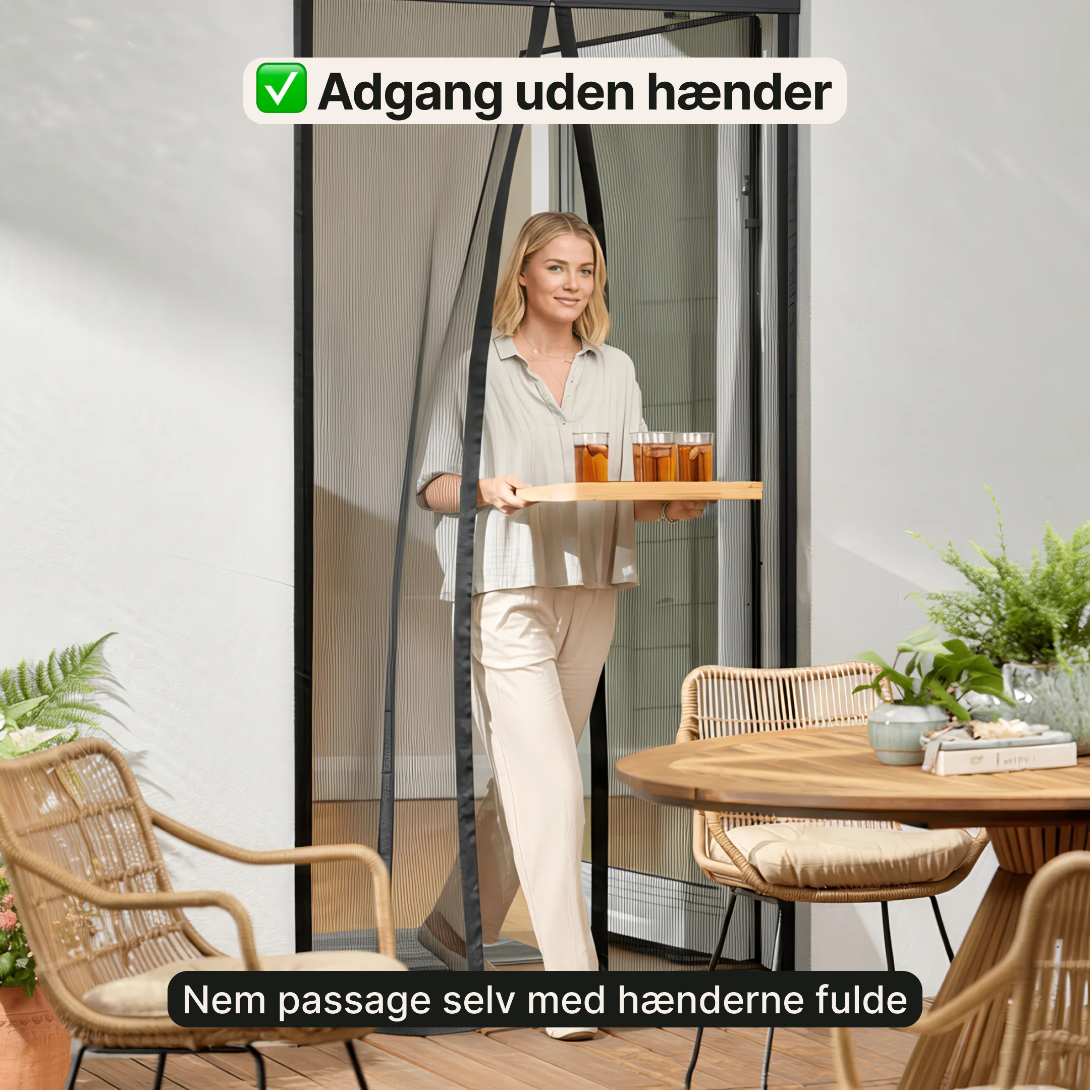 Magnetisk skærmdør – Holder insekter ude - Image 6