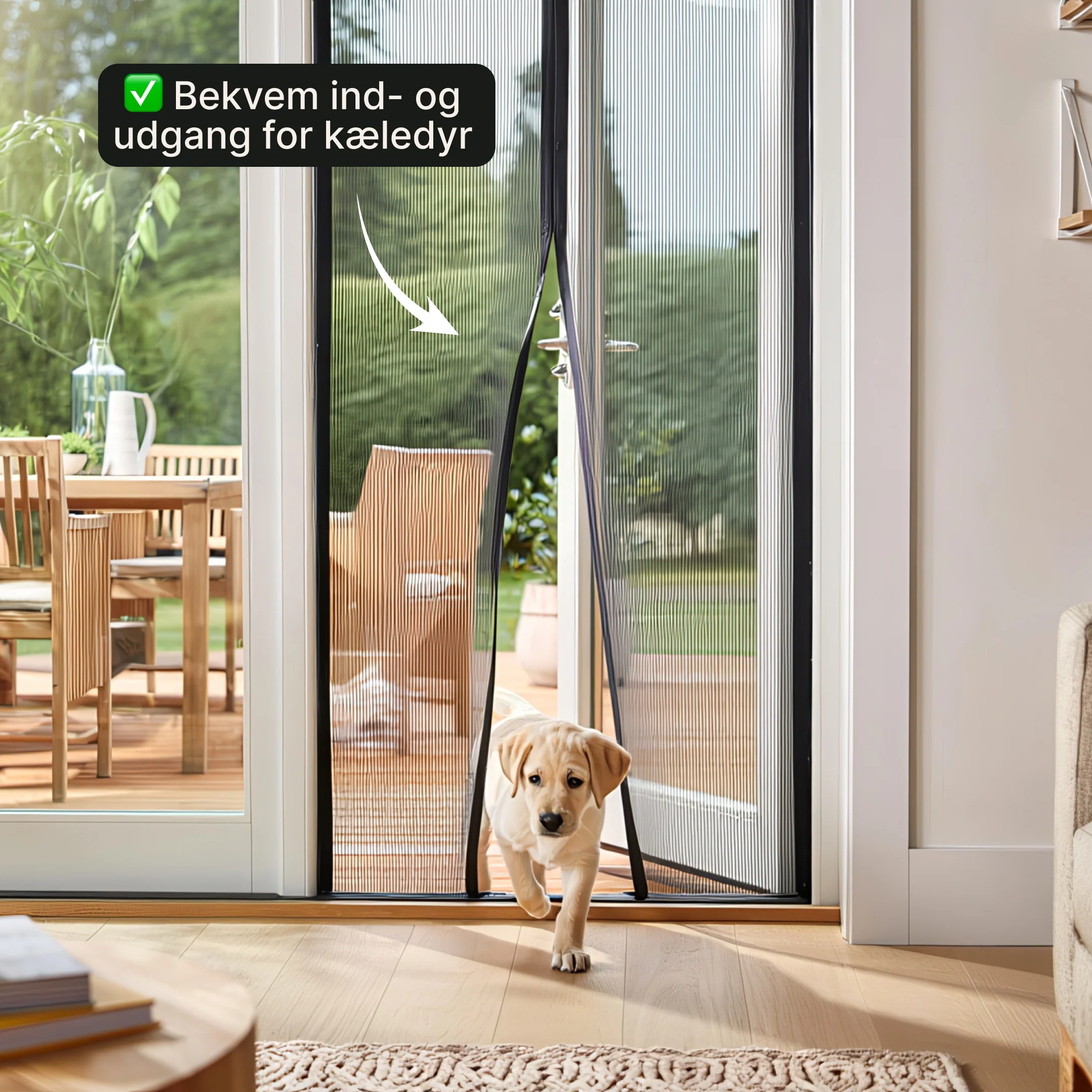Magnetisk skærmdør – Holder insekter ude - Image 7