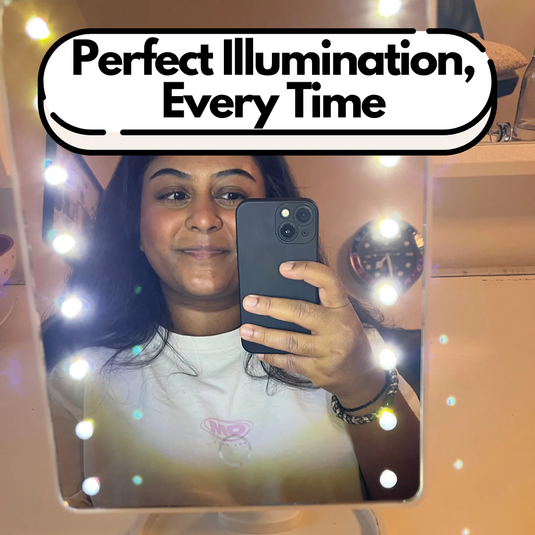 BrillianceBeam Makeup Spejl med LED Lys - Image 4