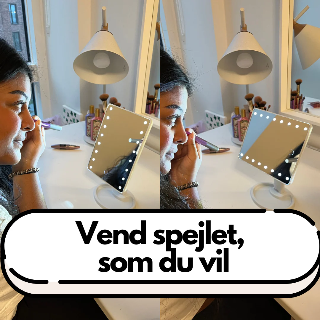 BrillianceBeam Makeup Spejl med LED Lys - Image 5