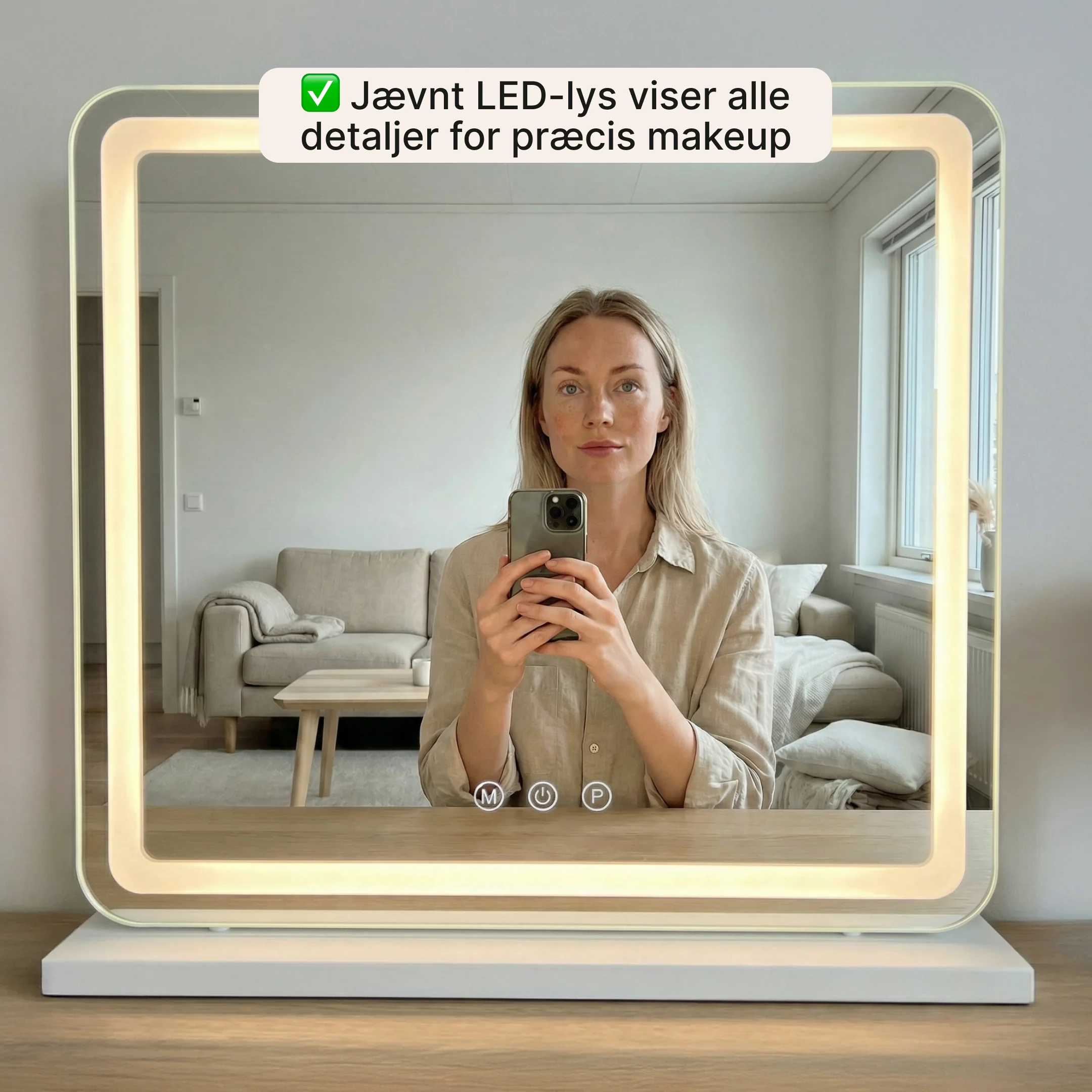 MakeupMirror – Det oplyste spejl - Image 3