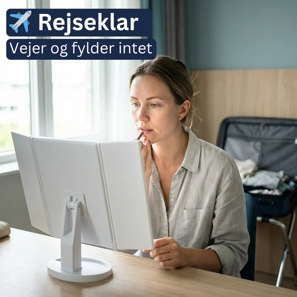 Belyst Makeupspejl – Slut med dårligt lys og halvt lavet makeup - Image 5