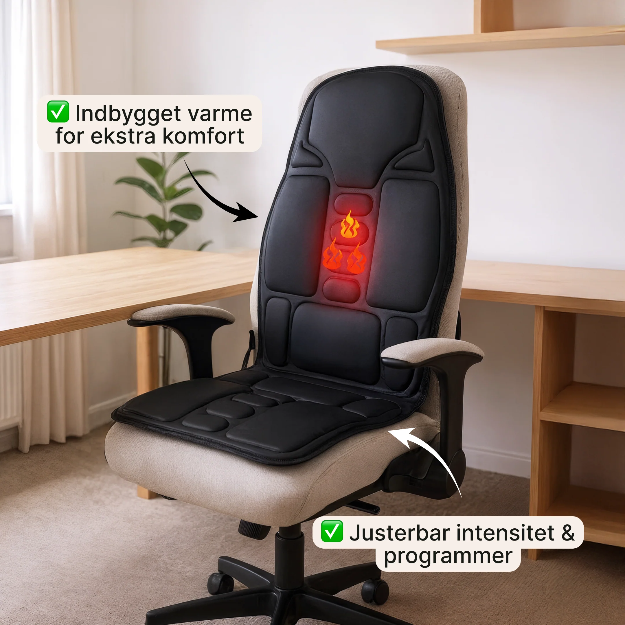 Massagestol med varme - Image 2