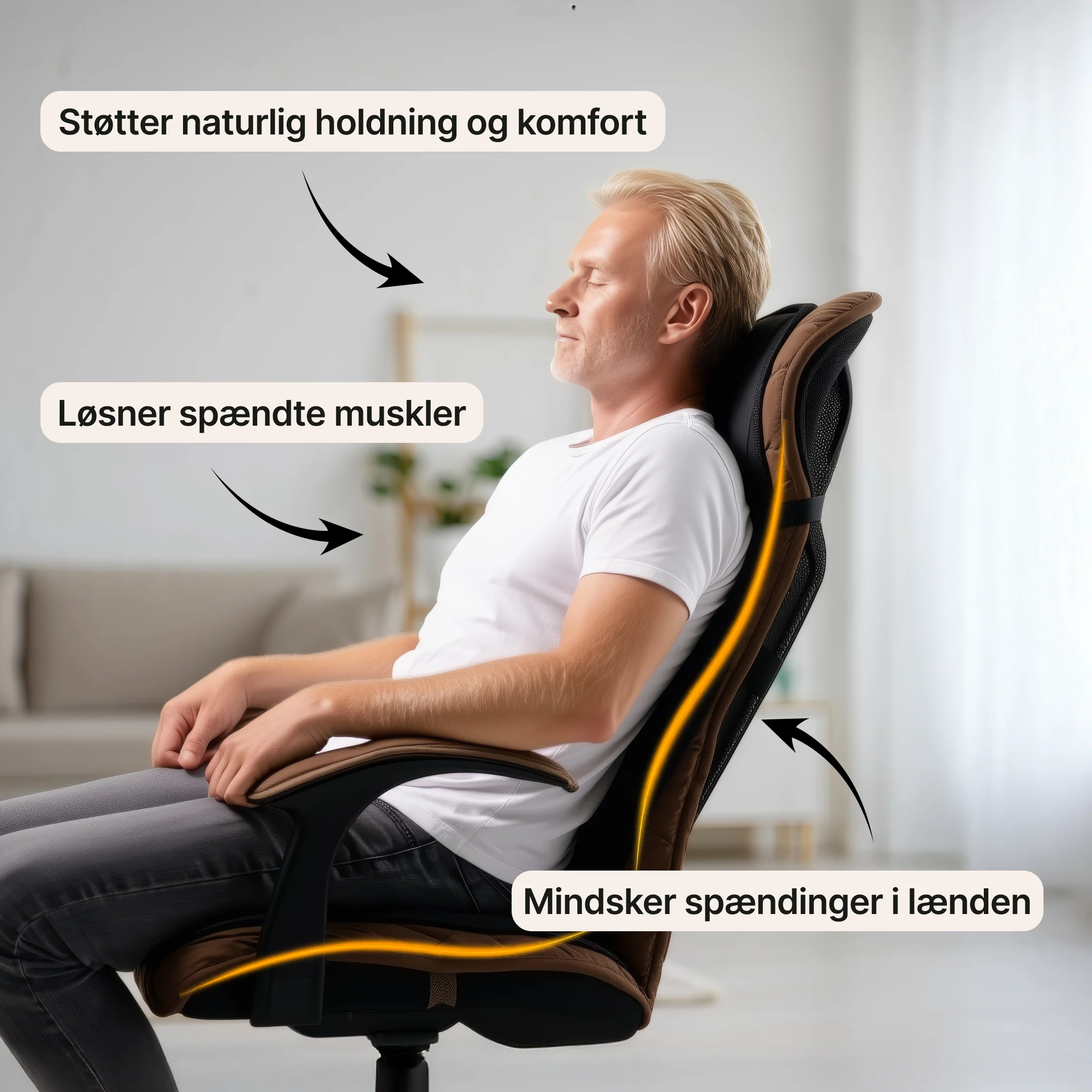 Massagestol med varme - Image 4